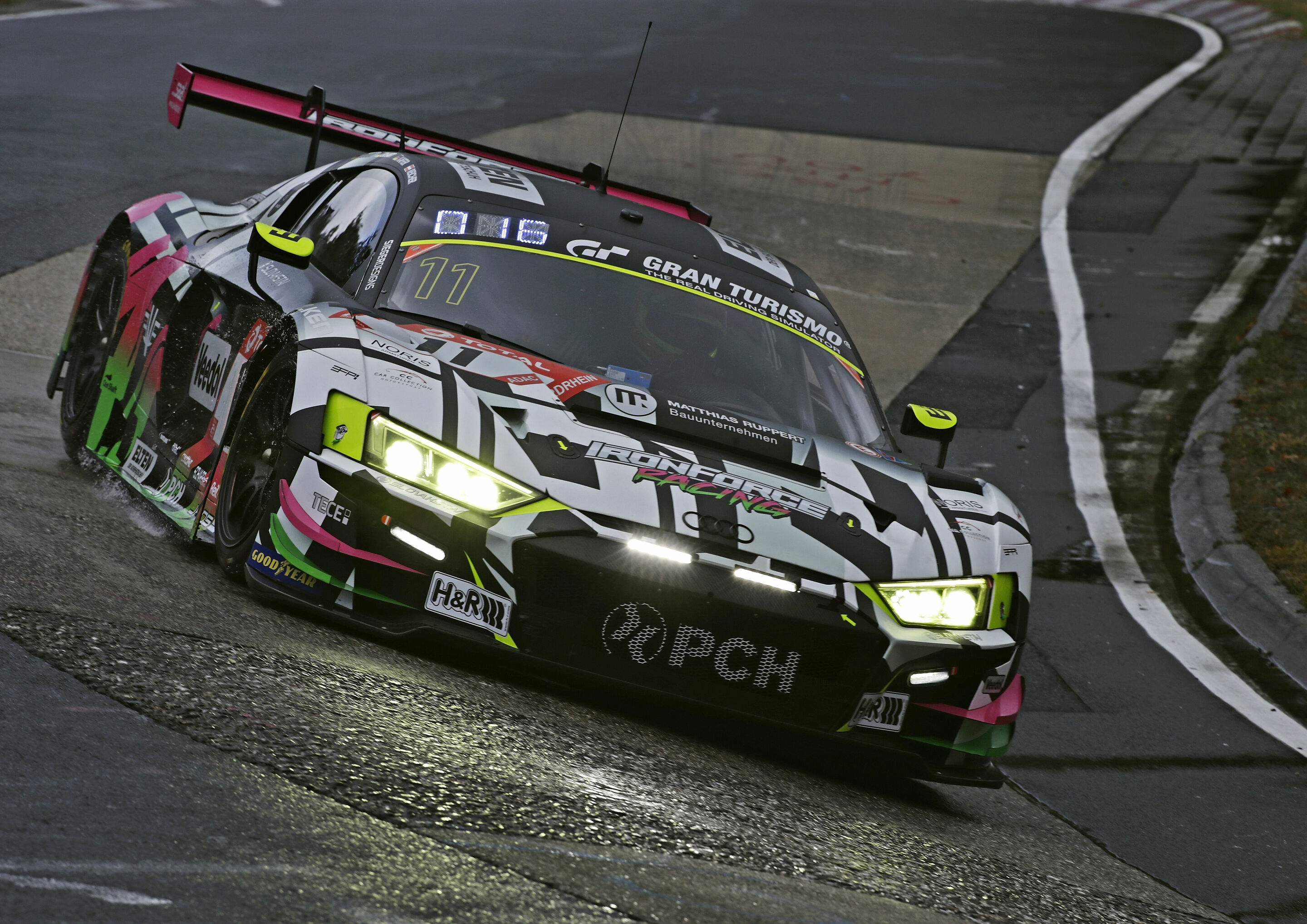 24h Nürburgring 2020 - Audi R8 LMS #11 (IronForce Racing), Elia Erhart/Pierre Kaffer/Simon Reicher/Jan-Erik Slooten