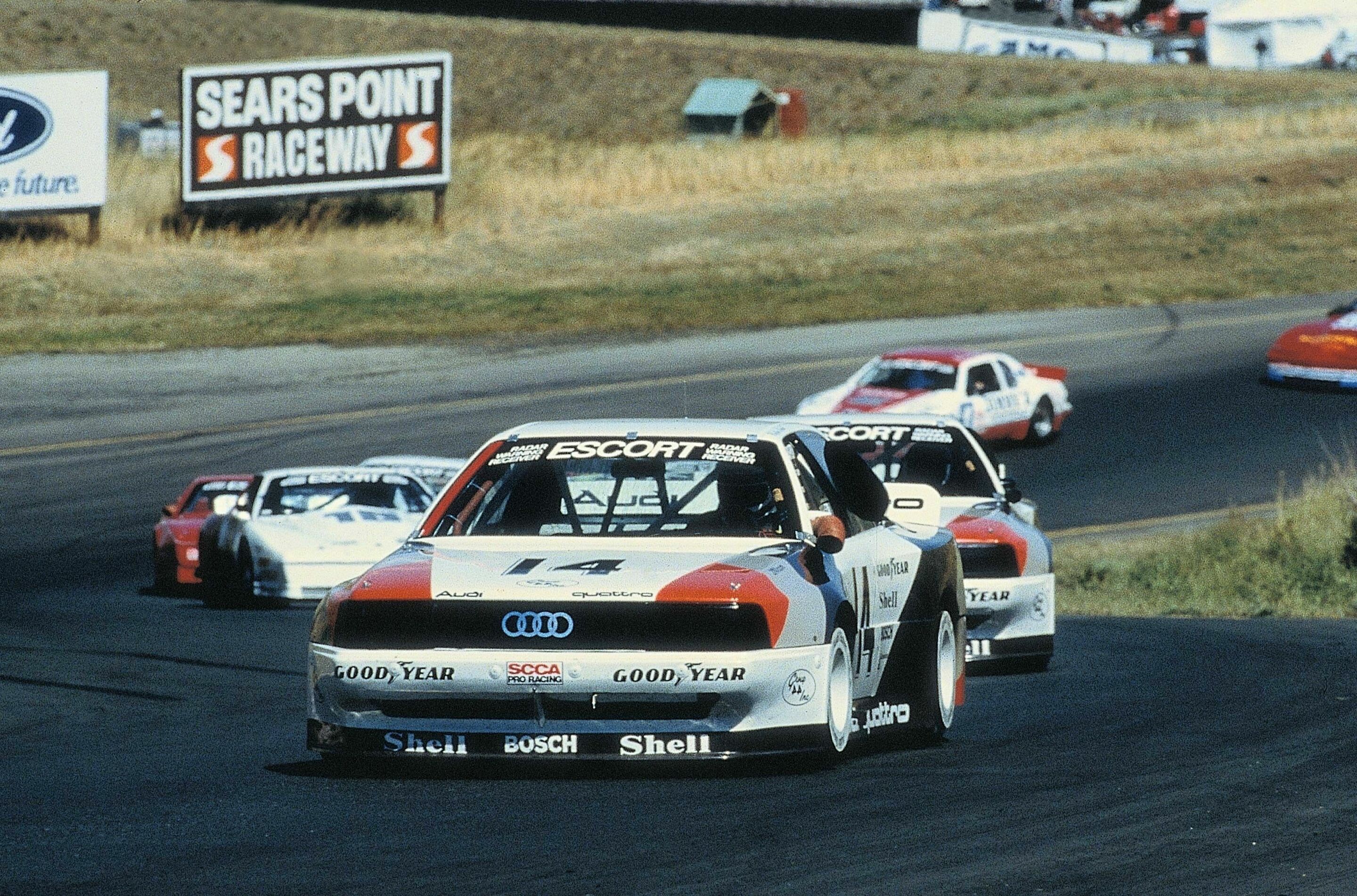 40 years, 40 figures, 40 images: fascinating facts and tales about Audi’s quattro technology - In 1988, the Audi 200 competed in the TransAm Series in America. Here too, the Four Rings topped the manufacturer’s and driver’s rankings at the first attempt....