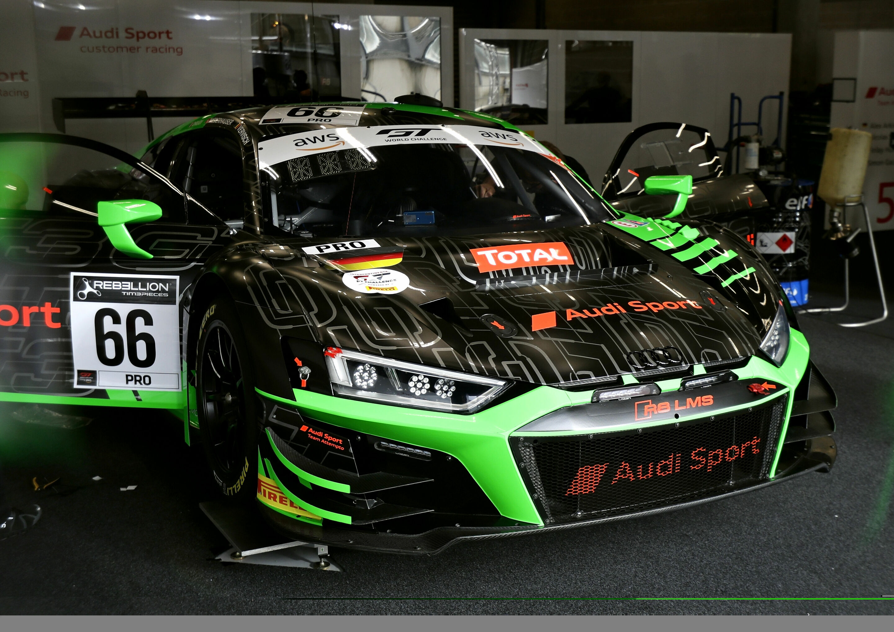 24h Spa 2020 - Audi R8 LMS #66 (Audi Sport Team Attempto), Mattia Drudi/Patric Niederhauser/Frédéric Vervisch