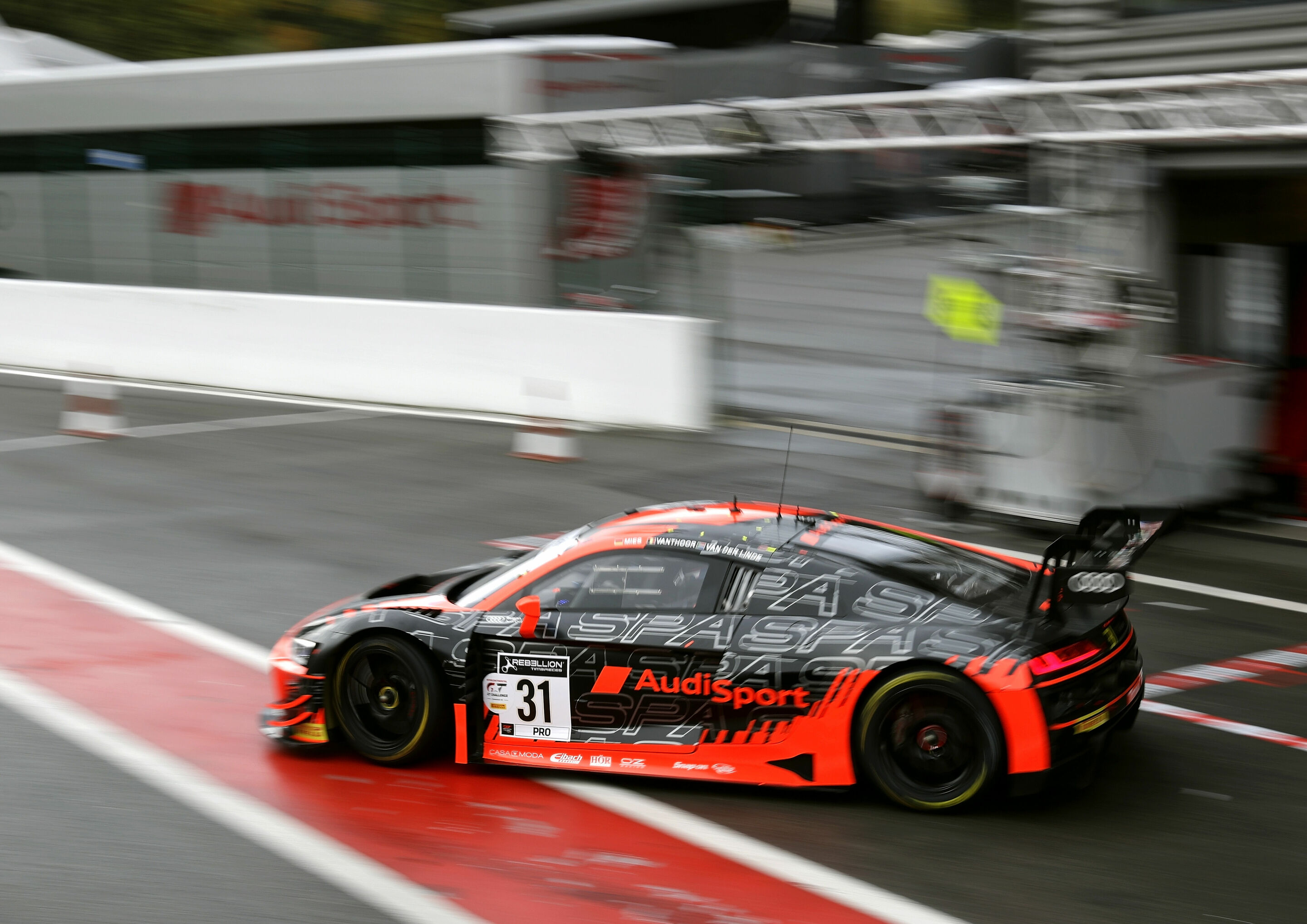24h Spa 2020 - Audi R8 LMS #31 (Audi Sport Team WRT), Christopher Mies/Kelvin van der Linde/Dries Vanthoor