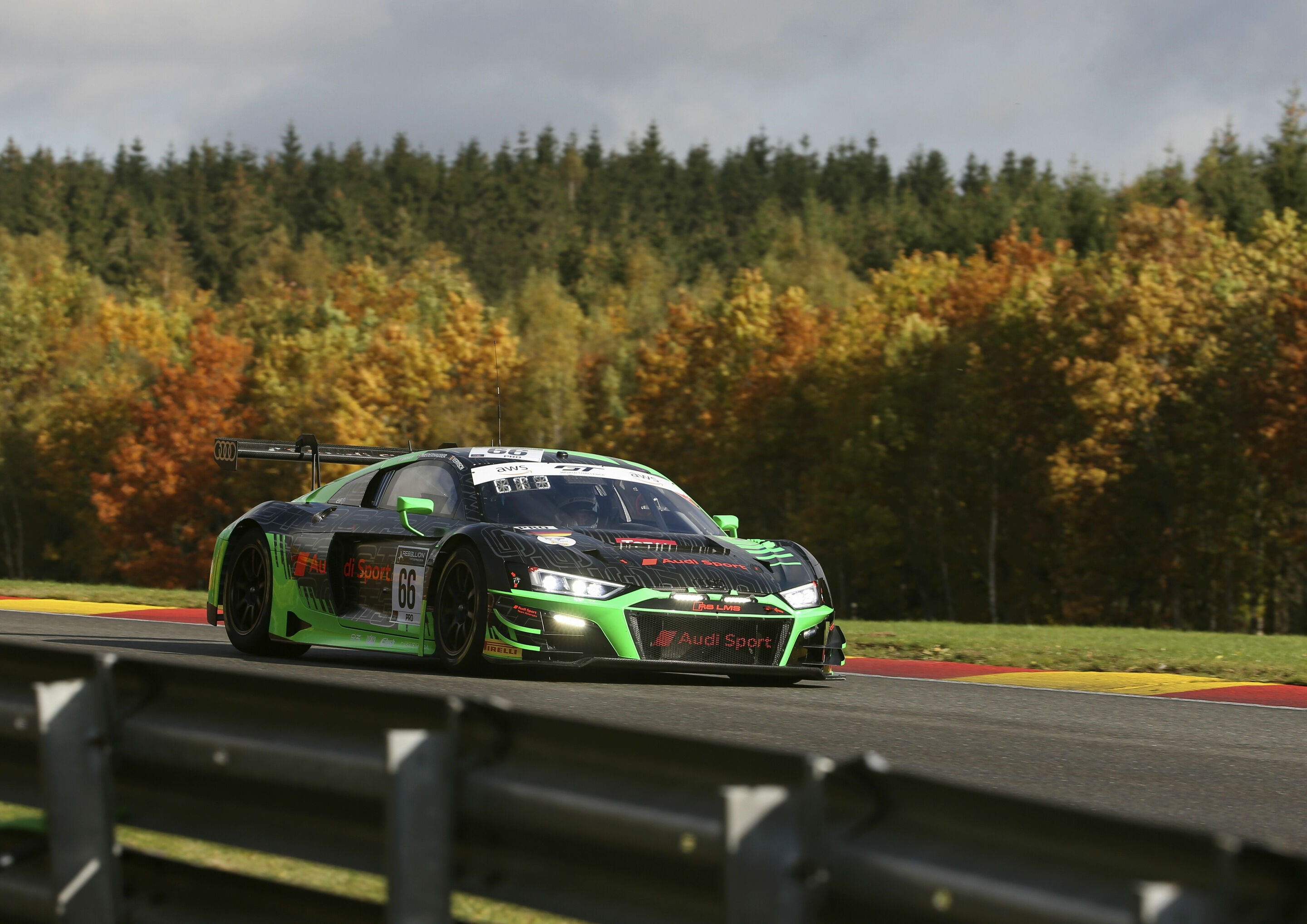 24h Spa 2020 - Audi R8 LMS #66 (Audi Sport Team Attempto), Mattia Drudi/Patric Niederhauser/Frédéric Vervisch