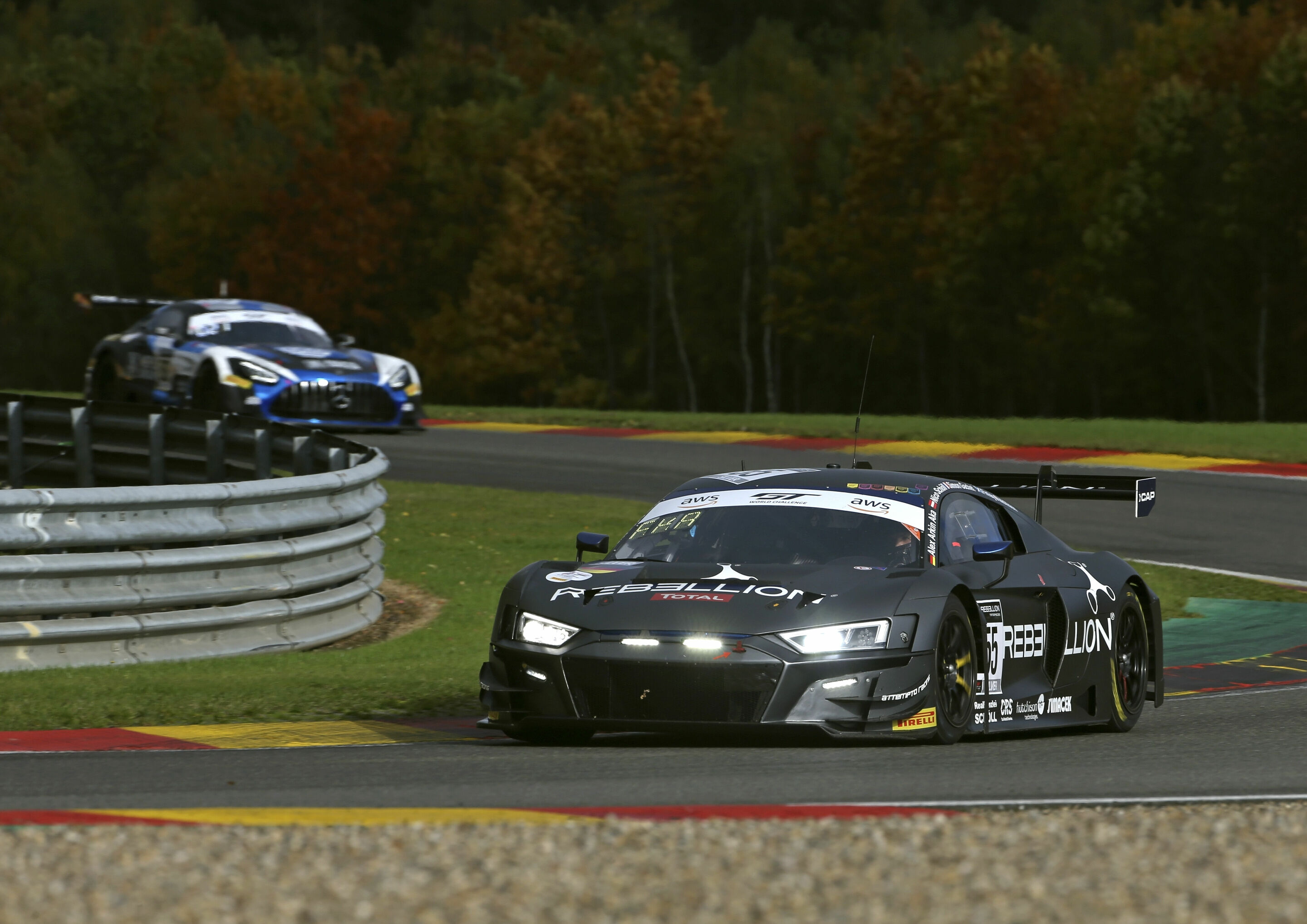24h Spa 2020 - Audi R8 LMS #55 (Attempto Racing), Alex Aka/Simon Gachet/Finlay Hutchison/Nicolas Schöll