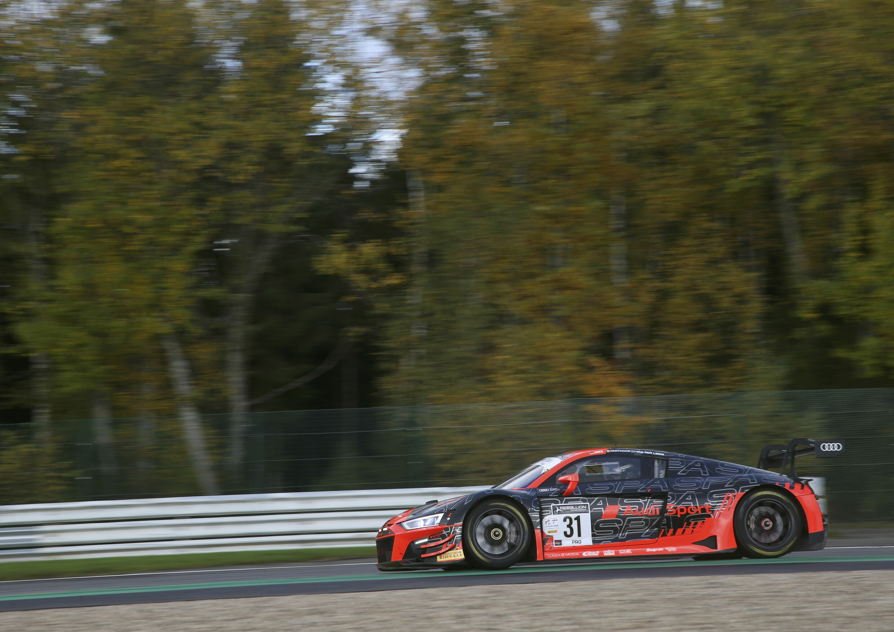 24h Spa 2020 - Audi R8 LMS #31 (Audi Sport Team WRT), Christopher Mies/Kelvin van der Linde/Dries Vanthoor