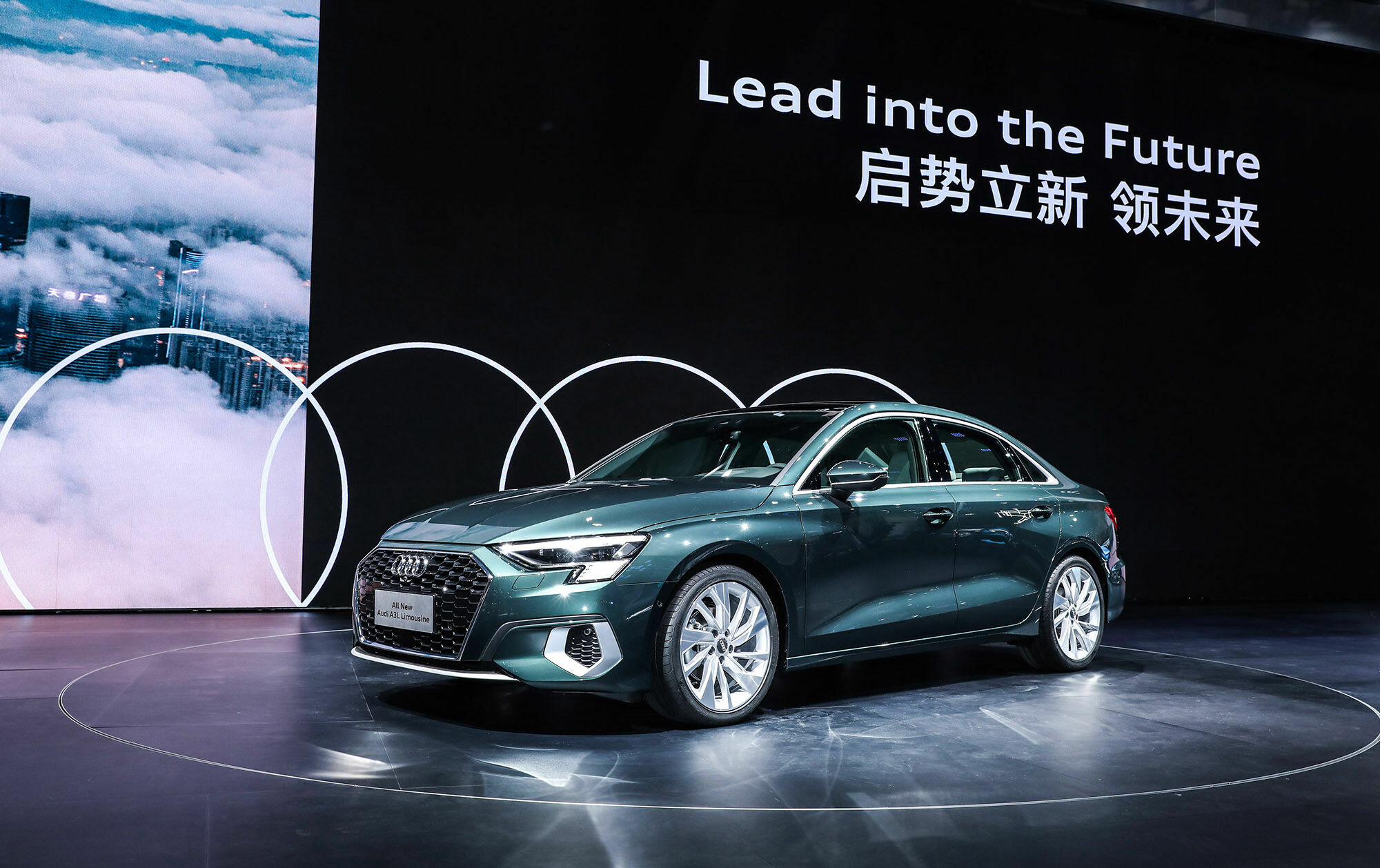 Audi in China auf der Guangzhou Motorshow 2020 - Im Bild: Audi A3 L Limousine für den Markt China