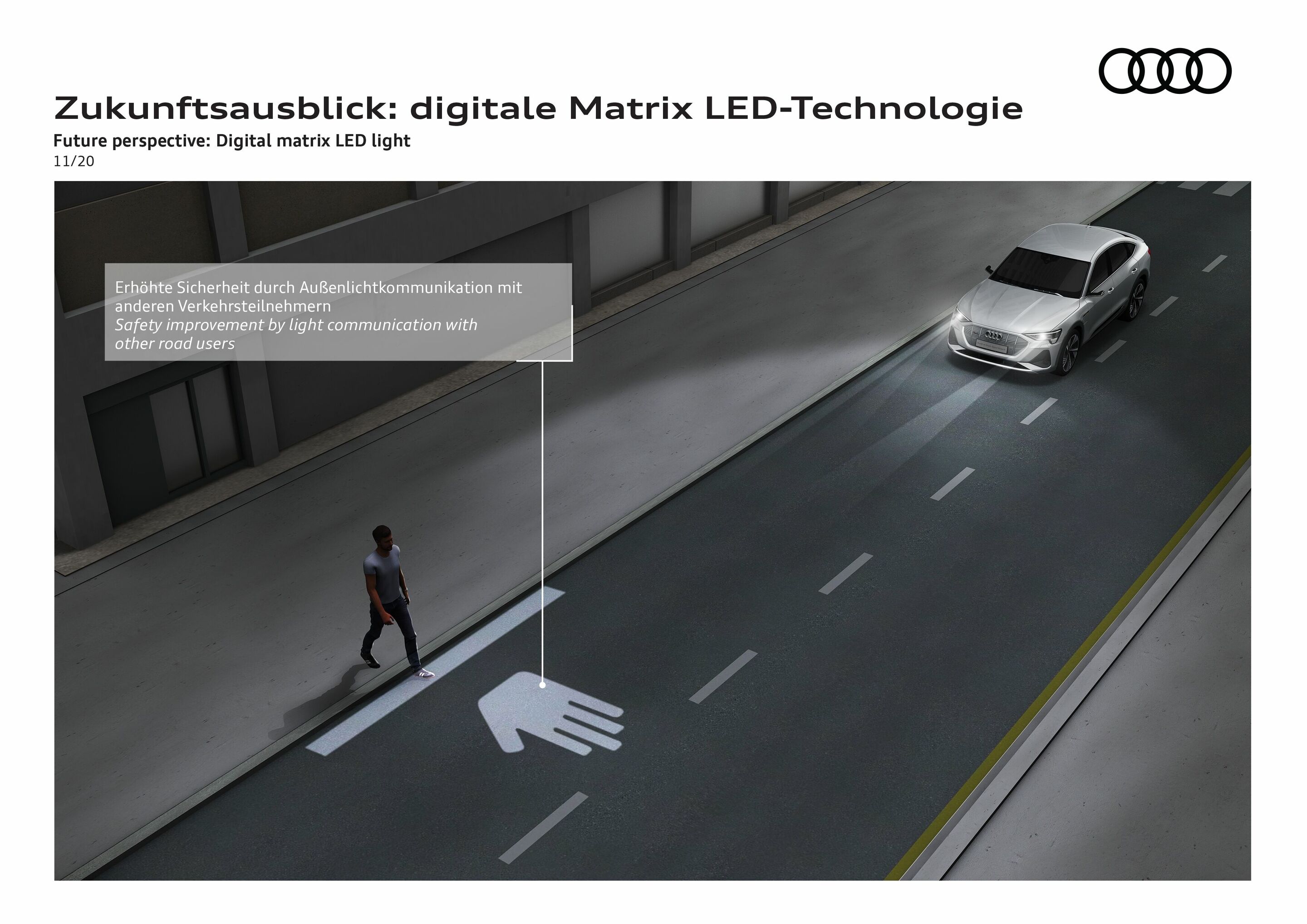 Future perspective: Digital matrix LED light
