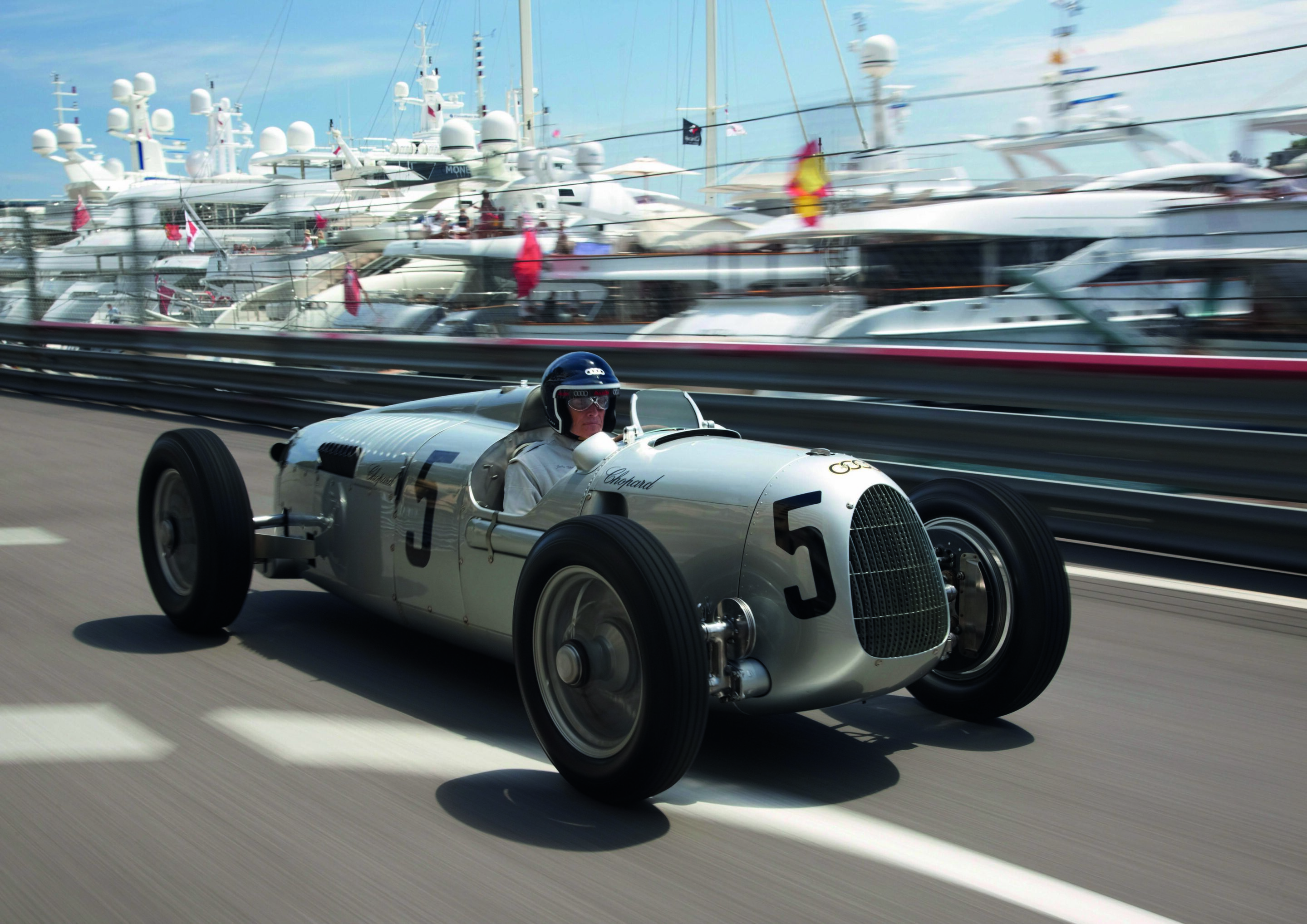 Audi Tradition in Goodwood: revival of the Silver Arrow era