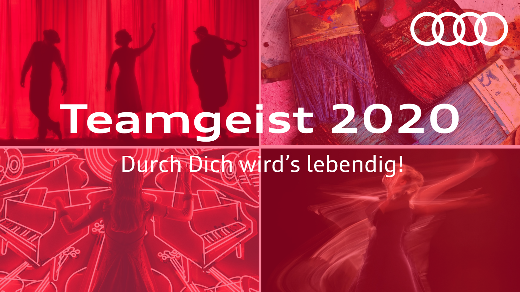 The motto of the “Team Spirit 2020” campaign: Durch Dich wird’s lebendig! (You bring culture to life!)