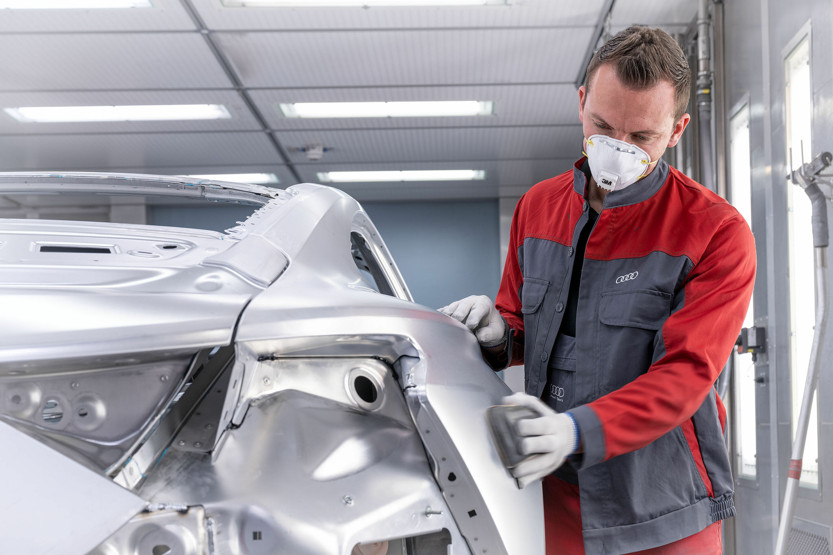 Audi e-tron GT geht in Serie: CO2-neutrale Produktion in den Böllinger Höfen startet