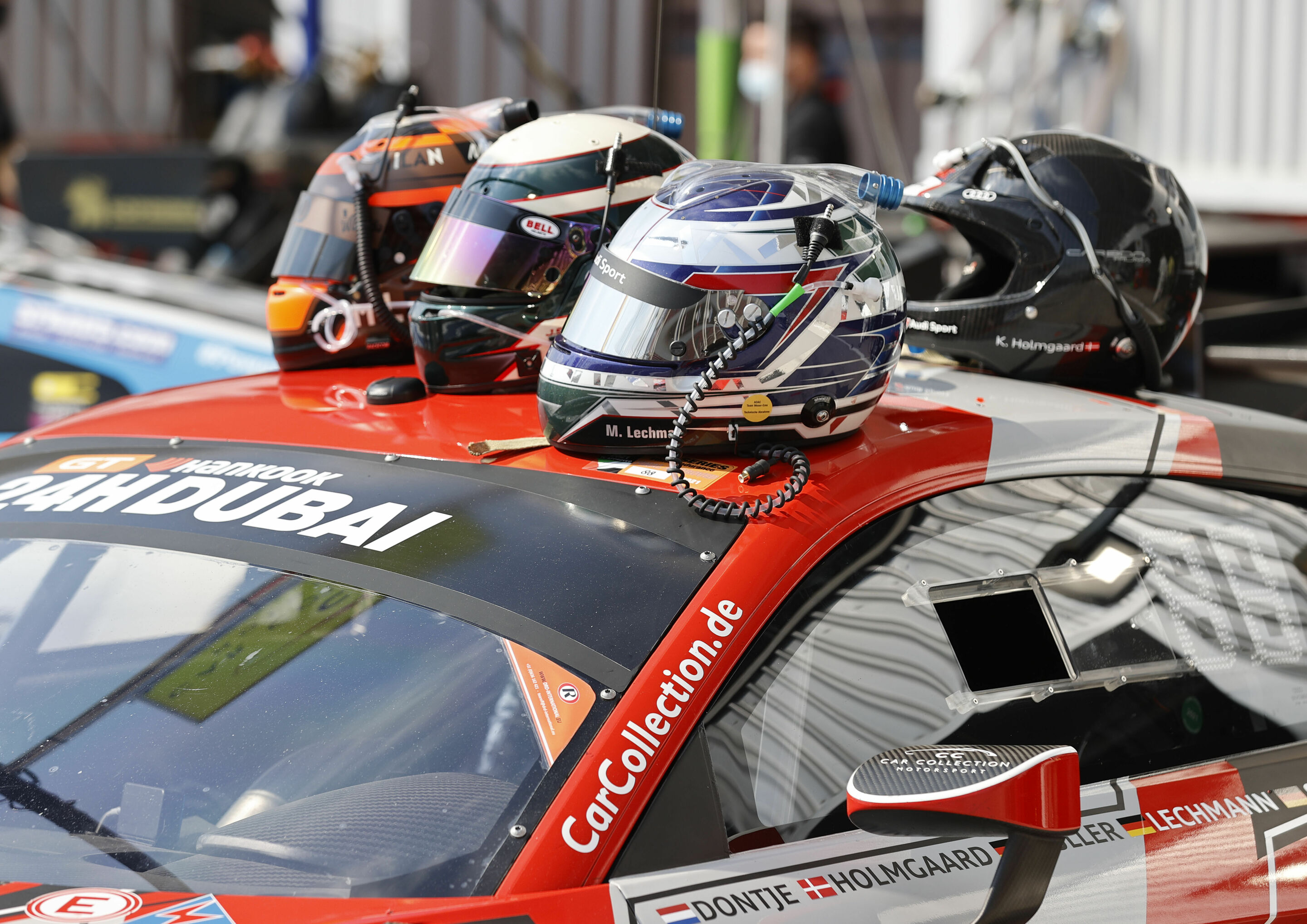 24h Dubai 2021 - Audi R8 LMS #88 (Car Collection Motorsport), Milan Dontje/Kim Holmgaard/Martin Lechman/Tim Müller/Johannes Stengel
