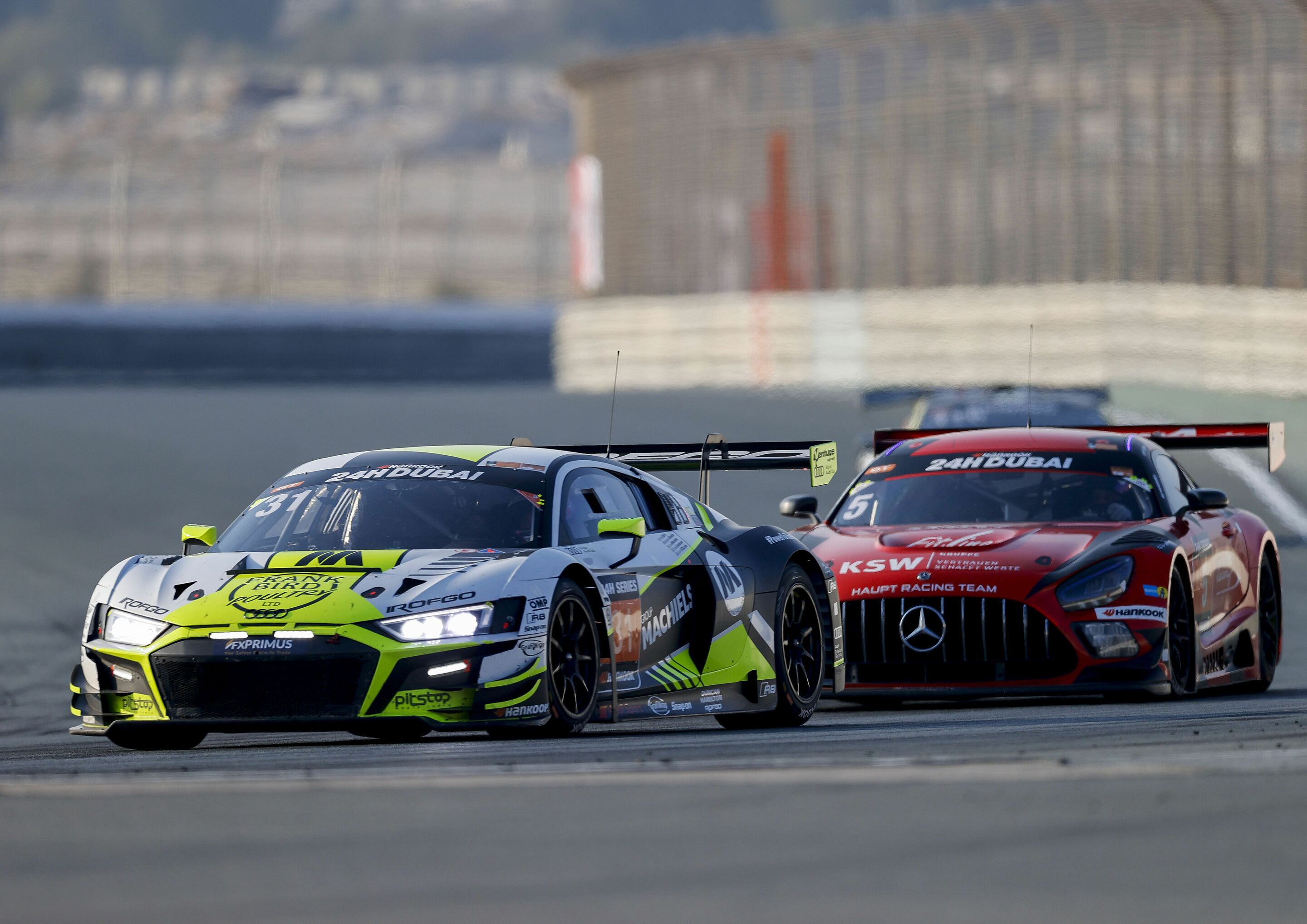 24h Dubai 2021 - Audi R8 LMS #31 (WRT), Frank Bird/Benjamin Goethe/Kelvin van der Linde/Louis Machiels/Dries Vanthoor