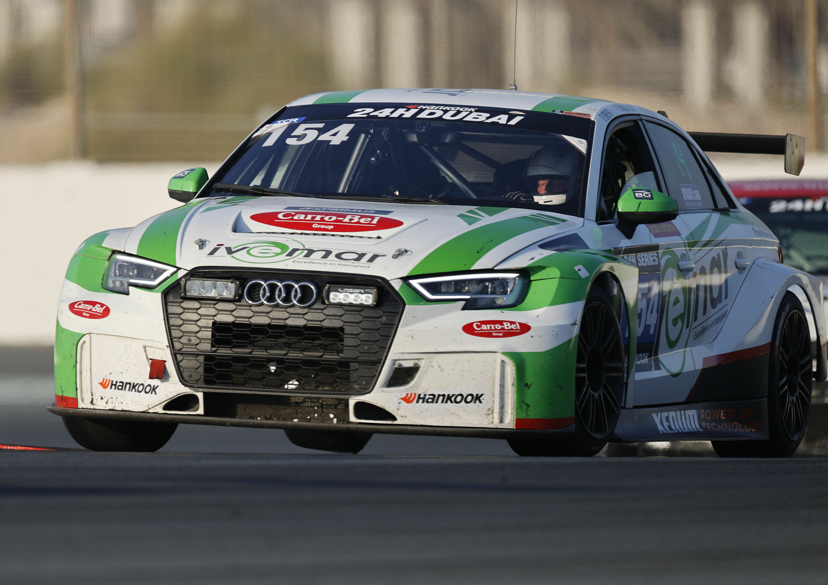 24h Dubai 2021 - Audi RS 3 LMS #154 (QSR Racing), Jimmy de Breucker/Kobe de Breucker/David Drieghe/Martin Huisman/Yevgen Sokolovskiy