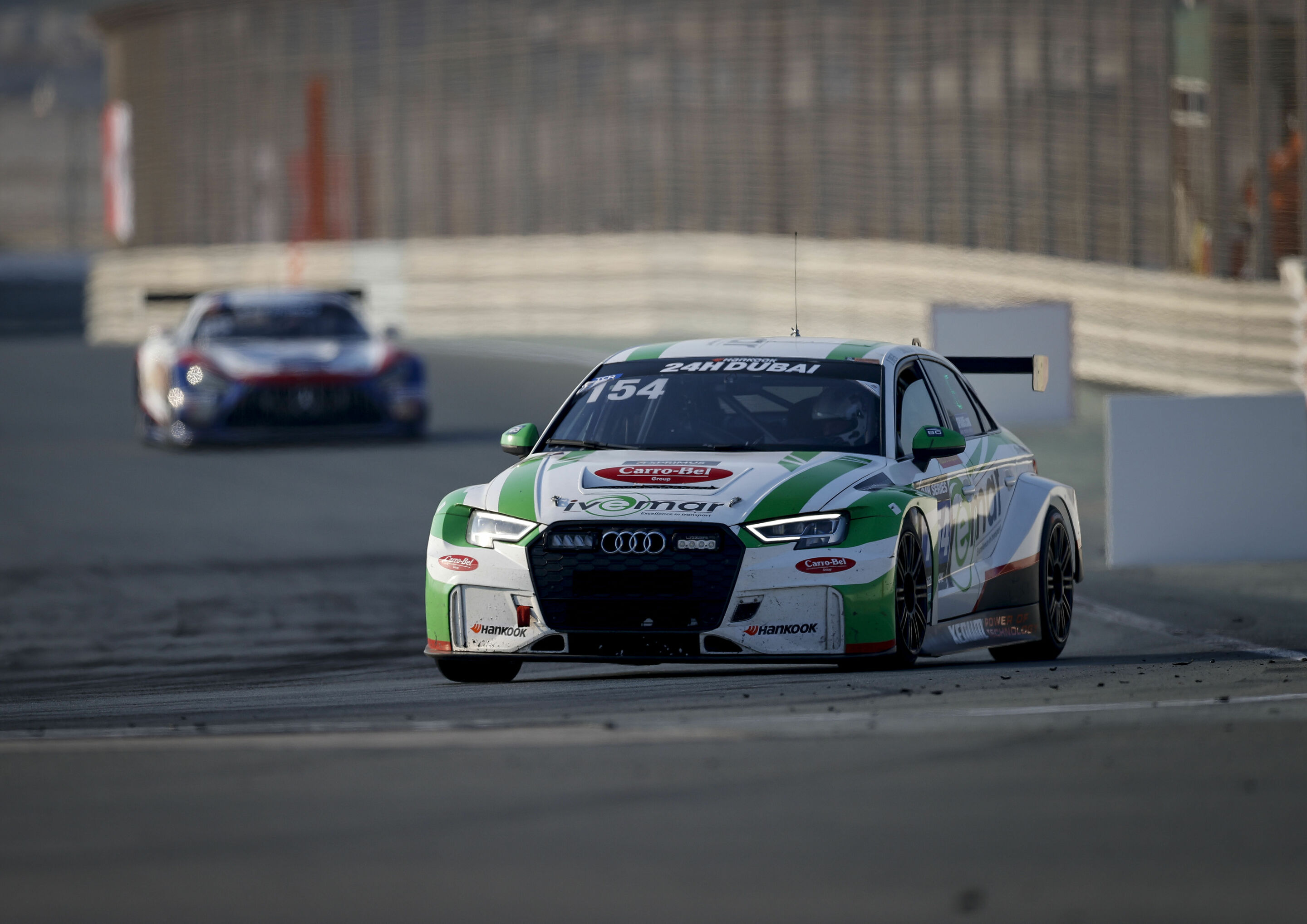 24h Dubai 2021 - Audi RS 3 LMS #154 (QSR Racing), Jimmy de Breucker/Kobe de Breucker/David Drieghe/Martin Huisman/Yevgen Sokolovskiy