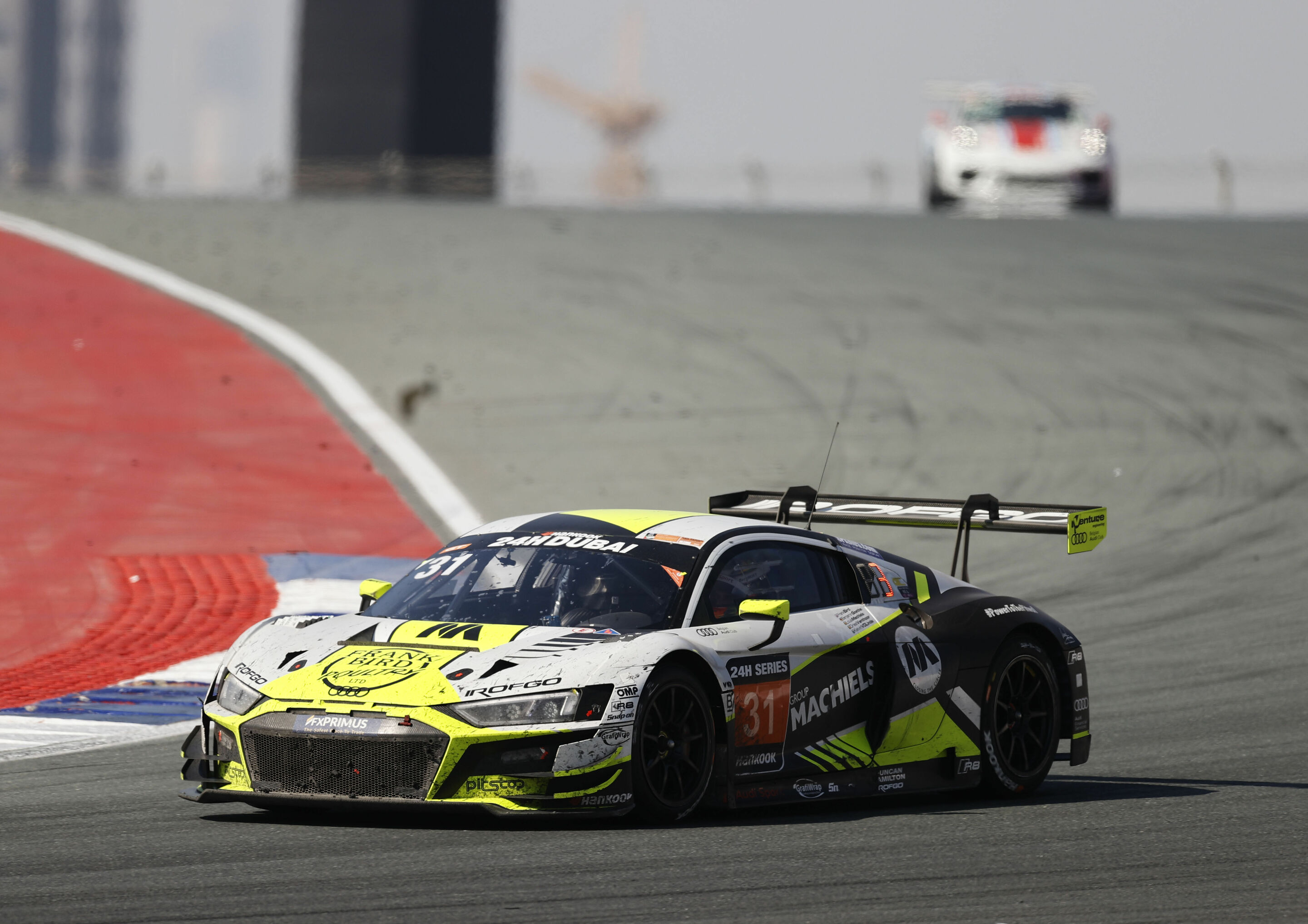 24h Dubai 2021 - Audi R8 LMS #31 (WRT), Frank Bird/Benjamin Goethe/Kelvin van der Linde/Louis Machiels/Dries Vanthoor