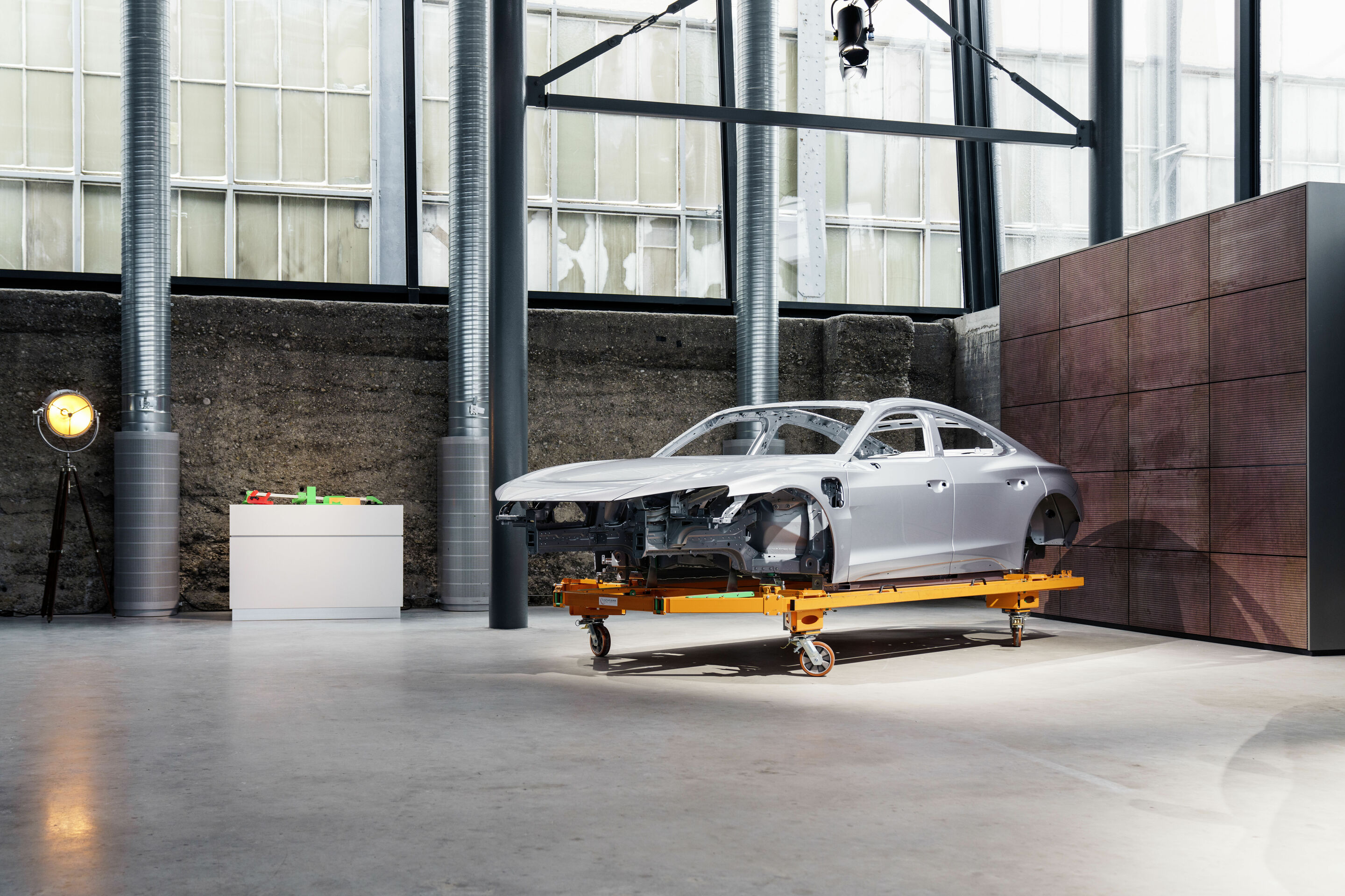Audi e-tron GT experience - Produktion