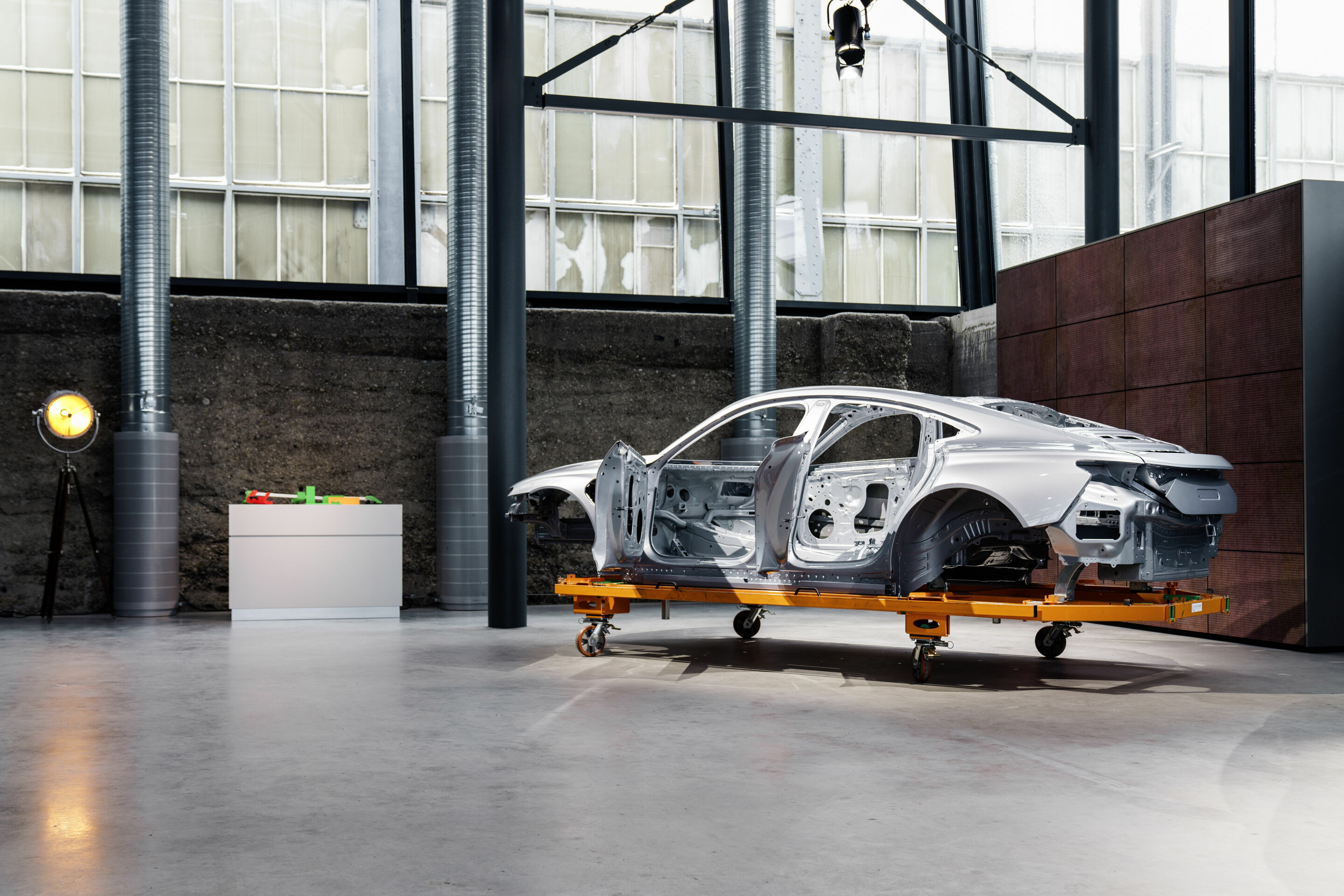 Production of the Audi e-tron GT