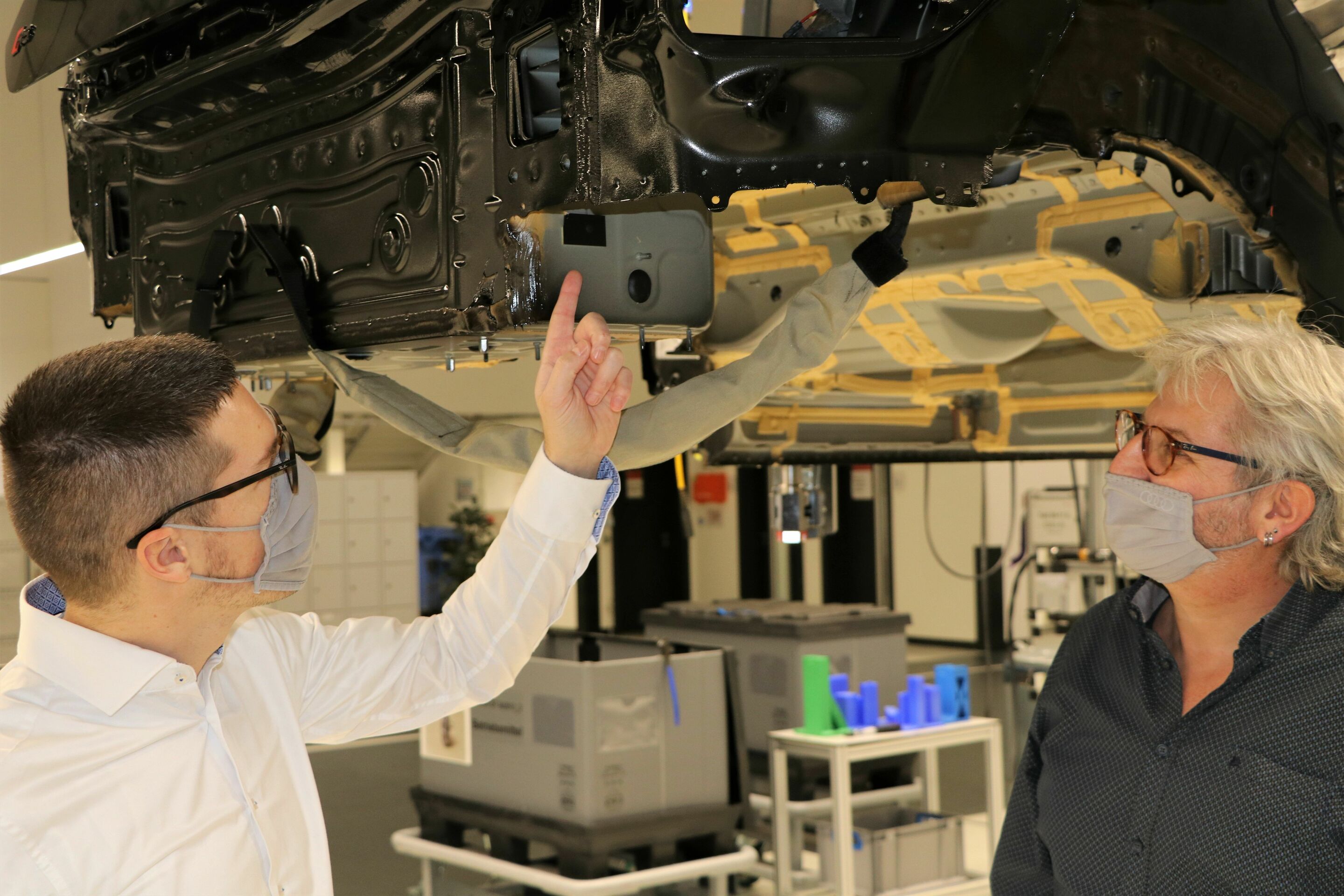 Audi site Neckarsulm: next steps to fully connected factory