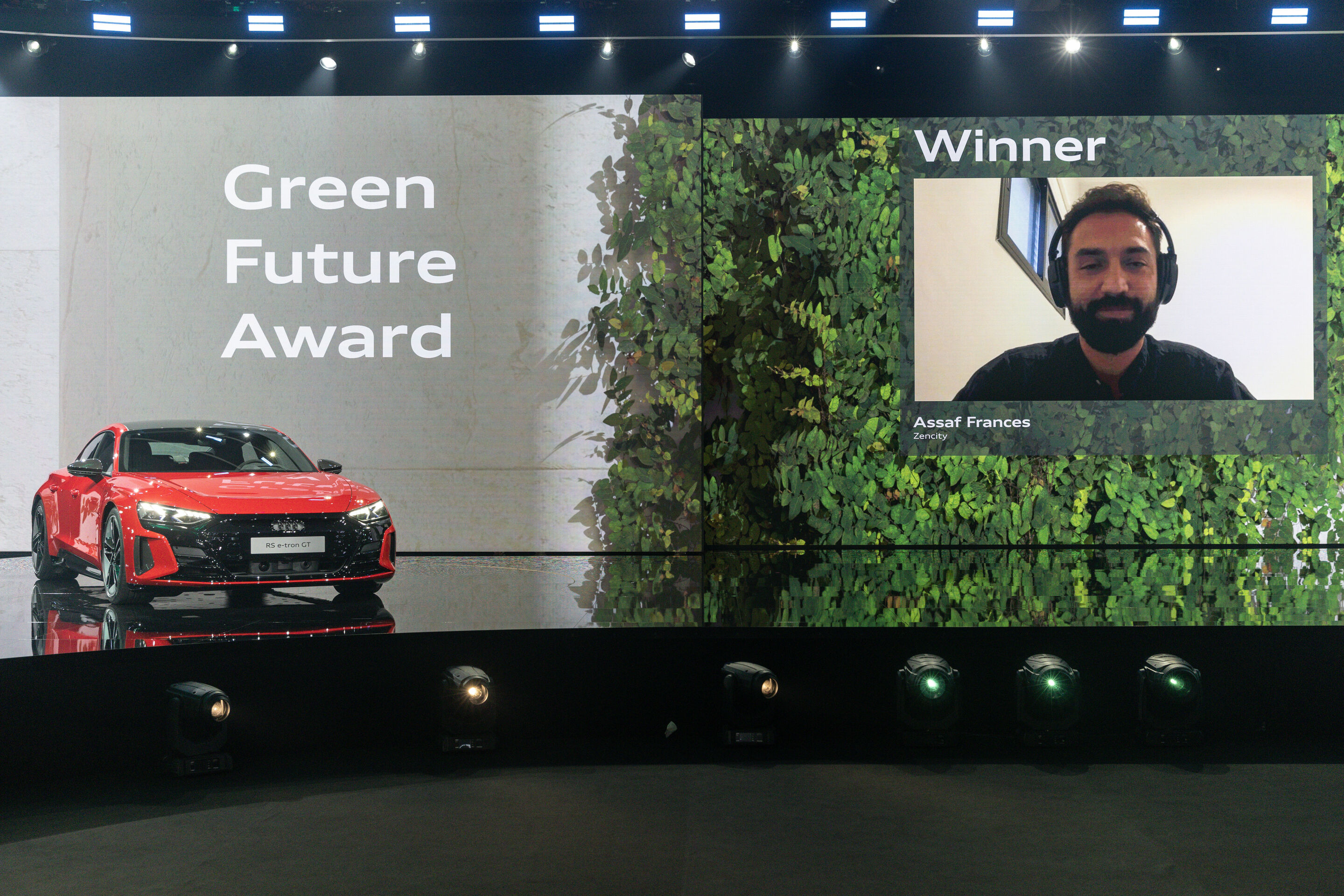 Artificial intelligence for greater sustainability and quality of life in cities: GREENTECH FESTIVAL and Audi give GREEN FUTURE Award to Zencity