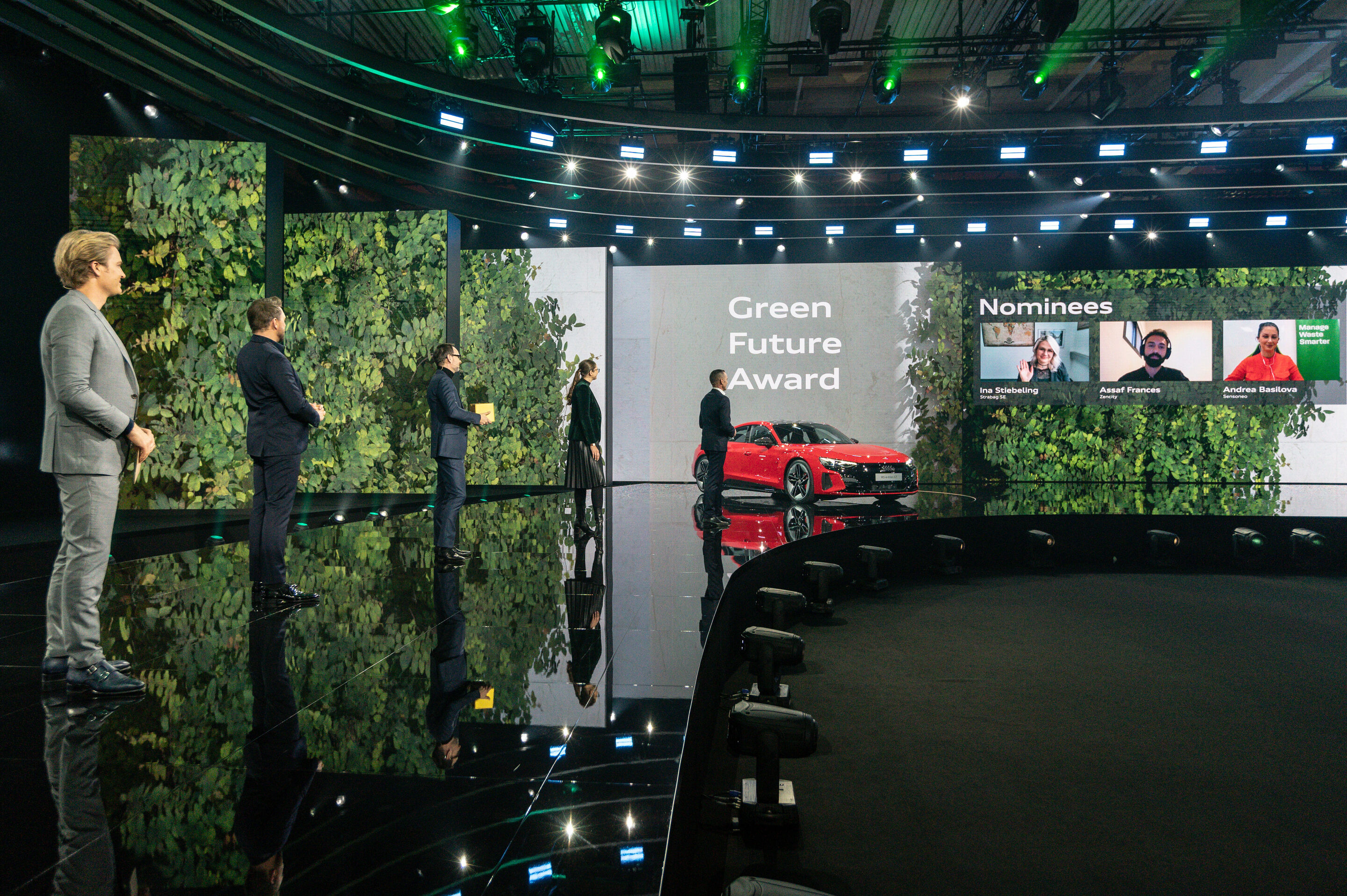 Künstliche Intelligenz für mehr Nachhaltigkeit und Lebensqualität in Städten: GREENTECH FESTIVAL und Audi verleihen GREEN FUTURE Award an Zencity