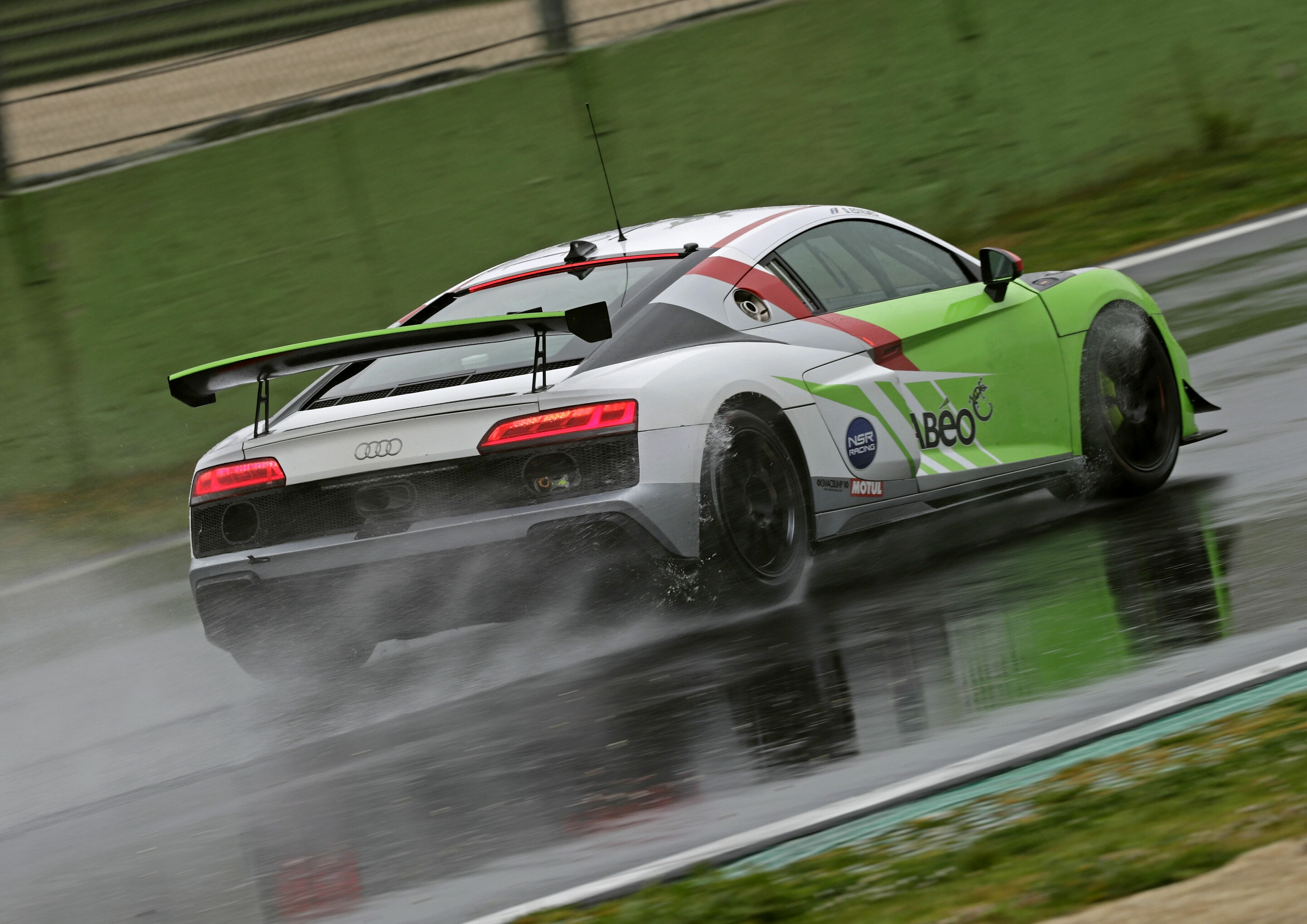 Audi Sport customer racing Test Vallelunga 2021