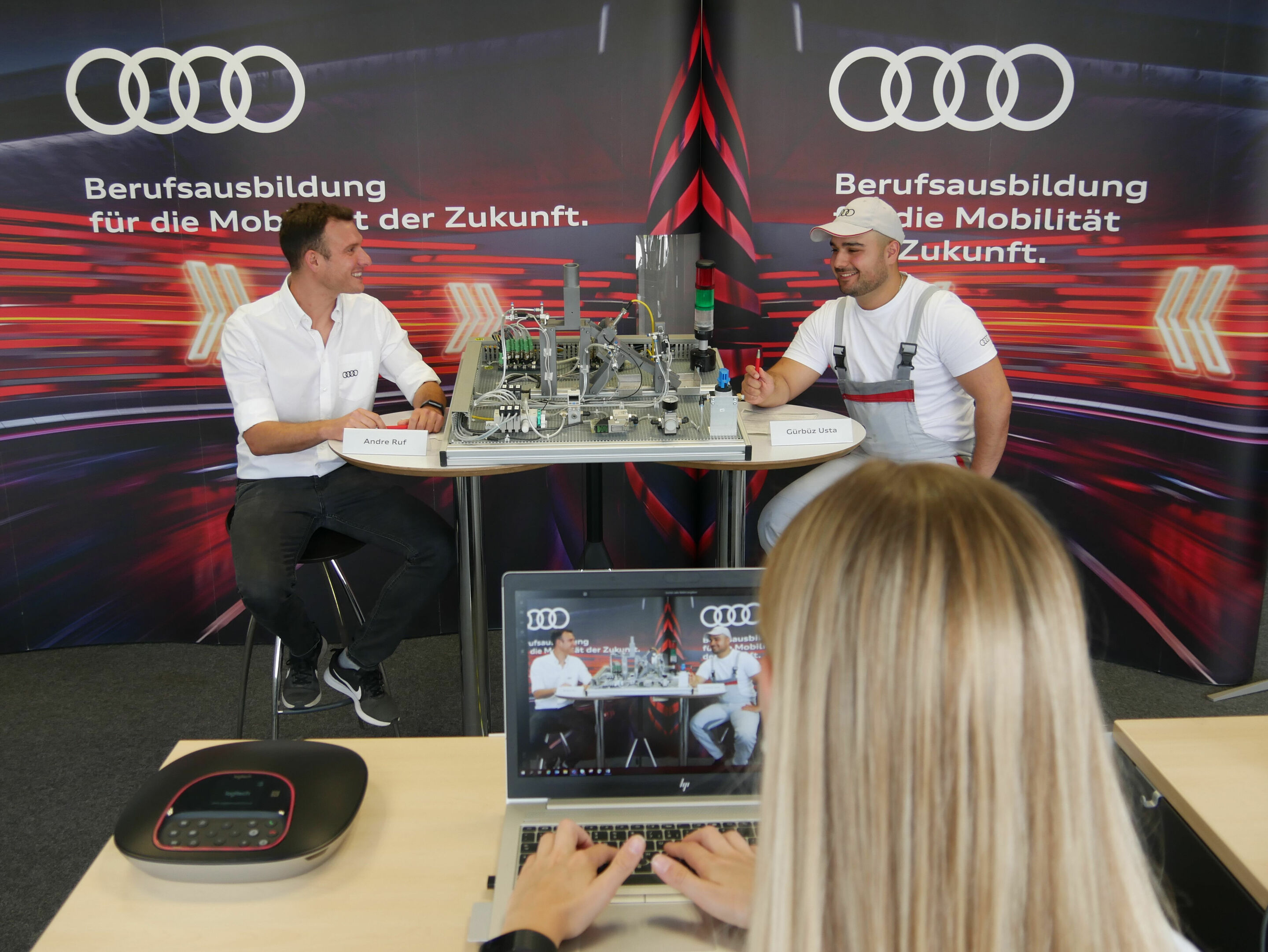 Stream & Chat: Digitale Berufsorientierung zur Ausbildung bei Audi