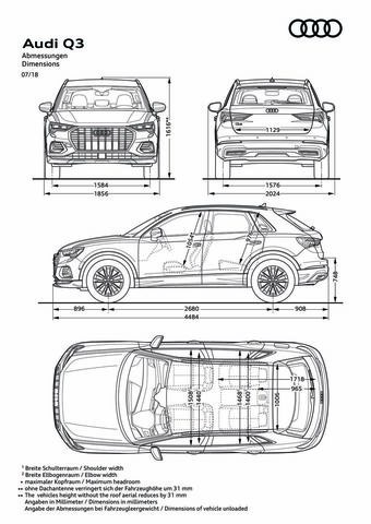 Audi Q3 Technische Daten Abmessungen