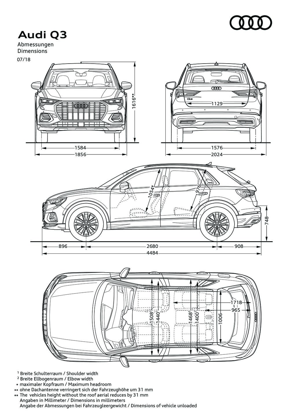 Dimensions Q3