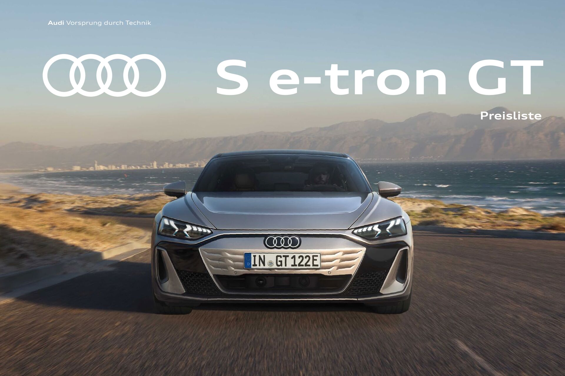 Preisliste Audi S e-tron GT Modelljahr 2024
