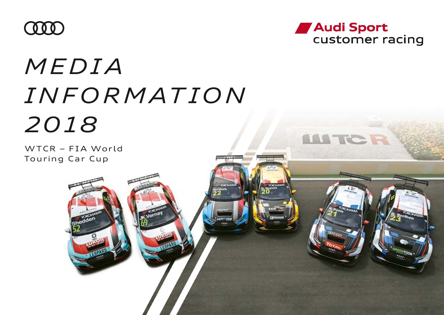Media Information WTCR – FIA World Touring Car Cup 2018 (englisch)