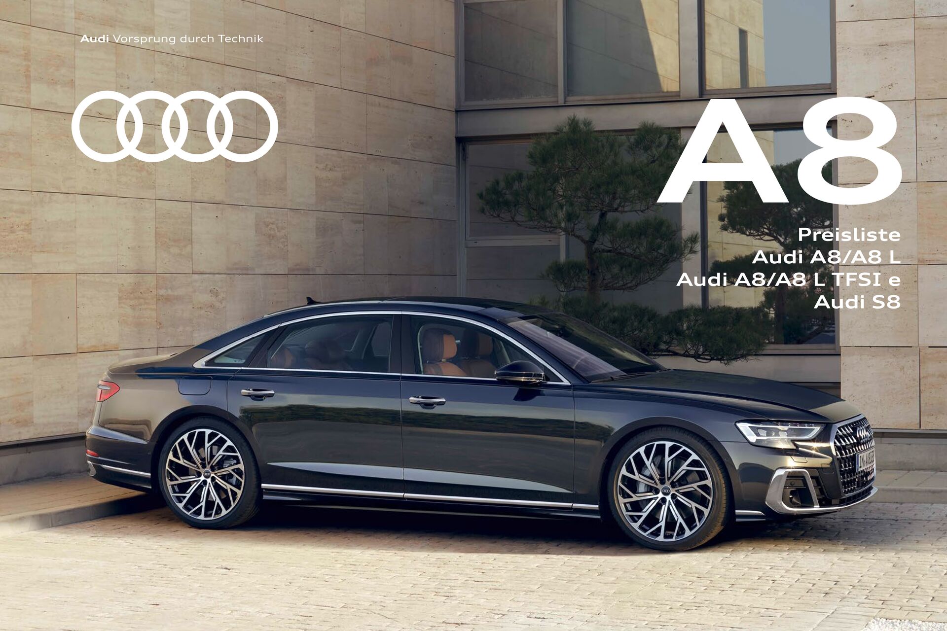 Preisliste Audi A8/A8 L / Audi A8/A8 L TFSI e / Audi S8 Modelljahr 2025