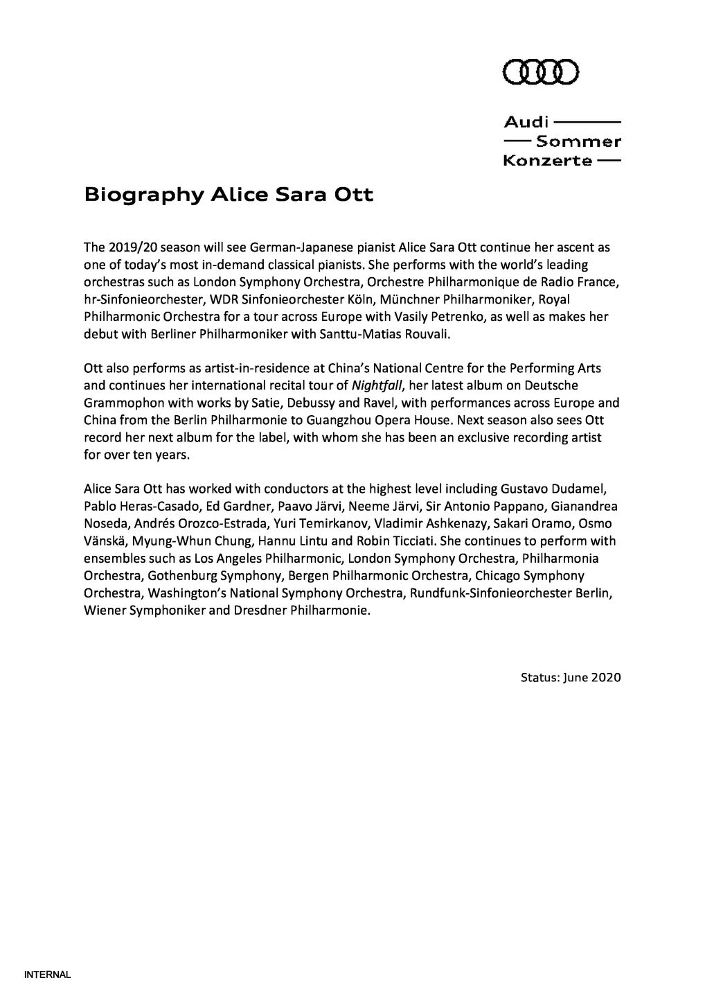 Biography Alice Sara Ott