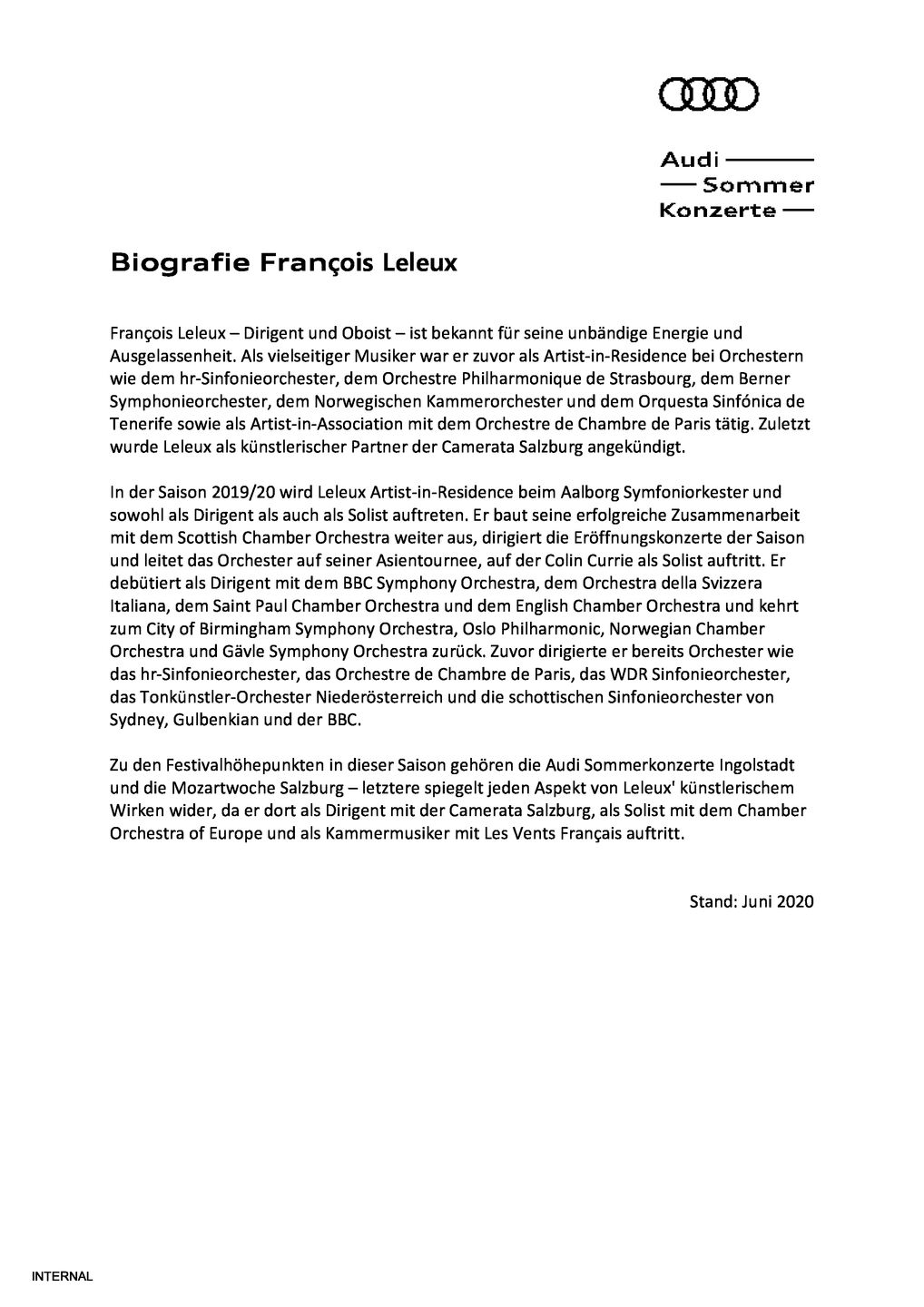 Biografie François Leleux