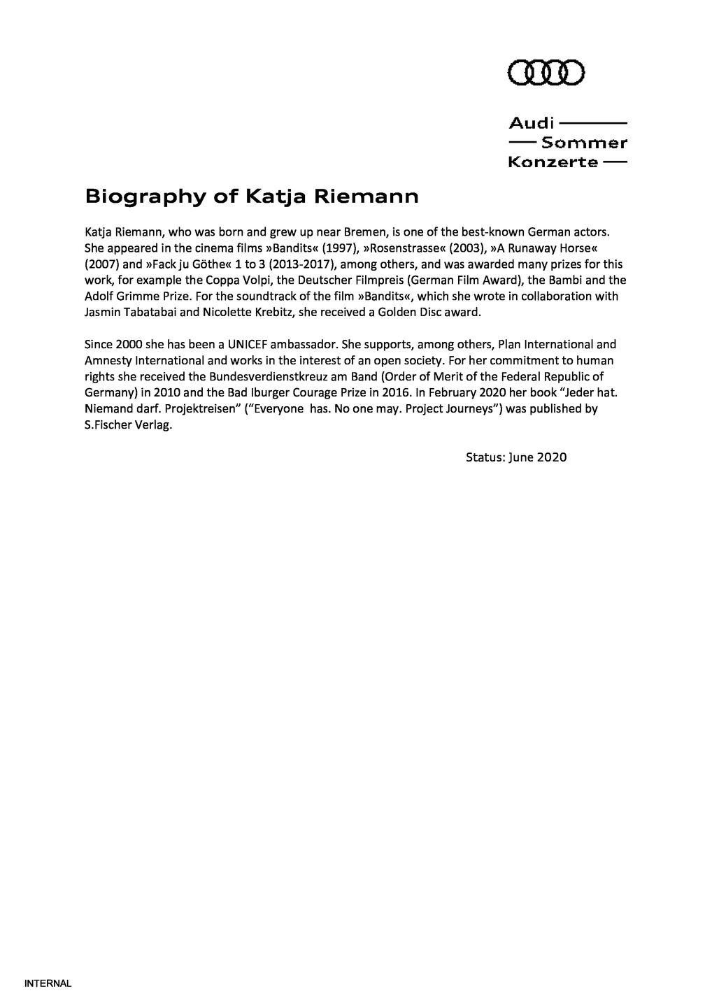 Biography Katja Riemann