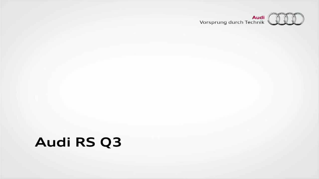 Der Audi RS Q3 - Animation