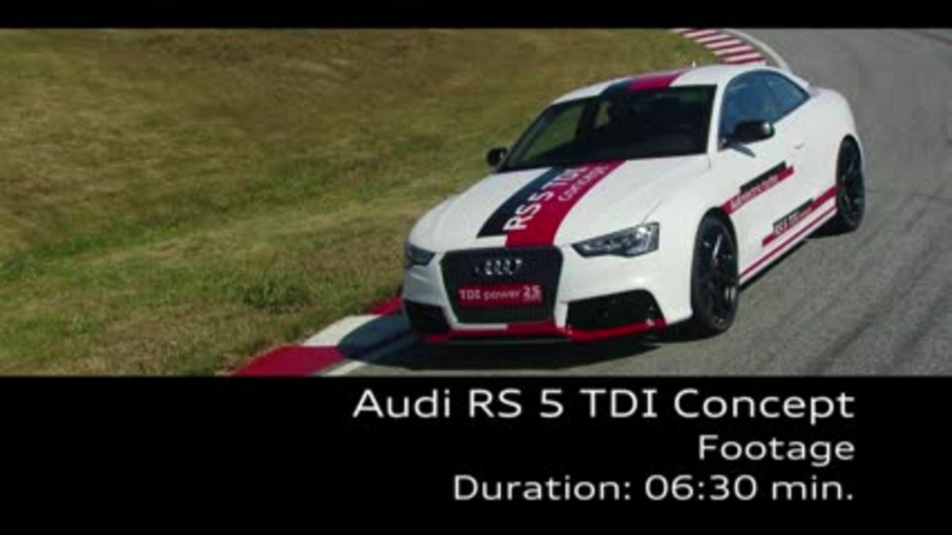 Der Audi RS 5 TDI Concept - Footage