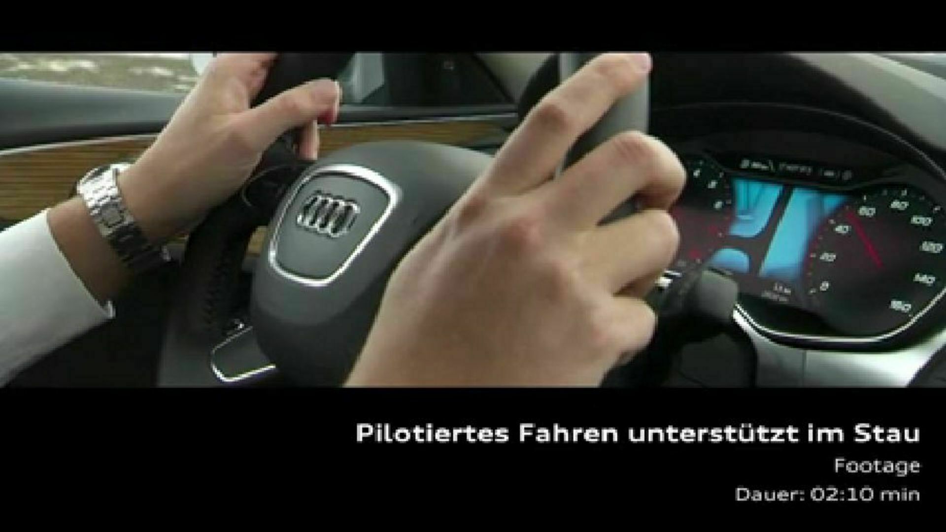Pilotiertes Fahren - Footage Staupilot