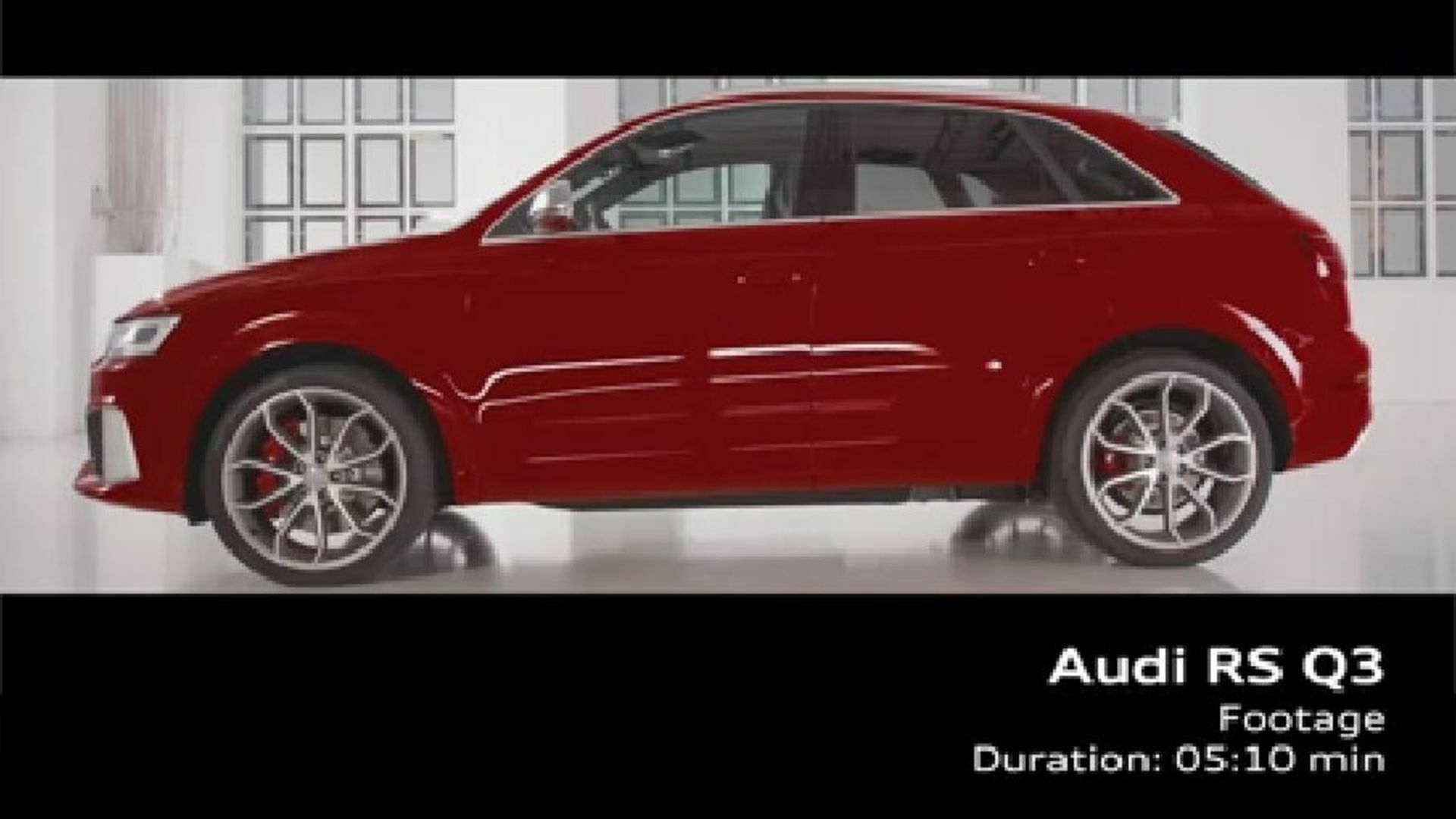 Der neue Audi RS Q3 - Footage