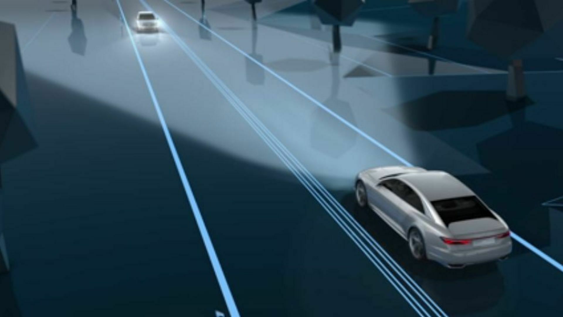 Audi future lab - Lichttechnologie und Design - Animation Matrix Laser