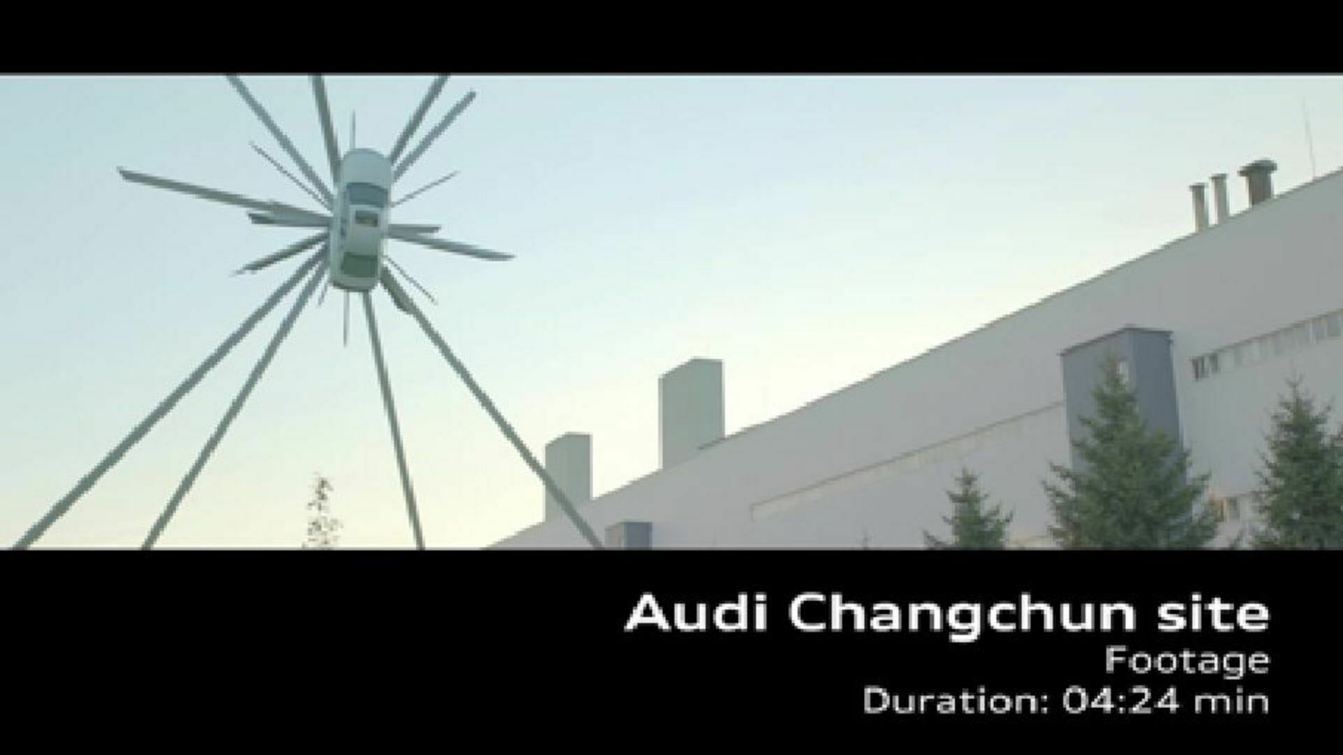 AUDI AG site in China - Changchun