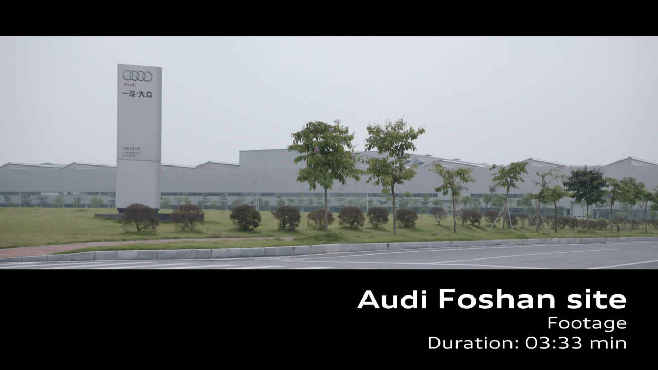 AUDI AG site in China - Foshan