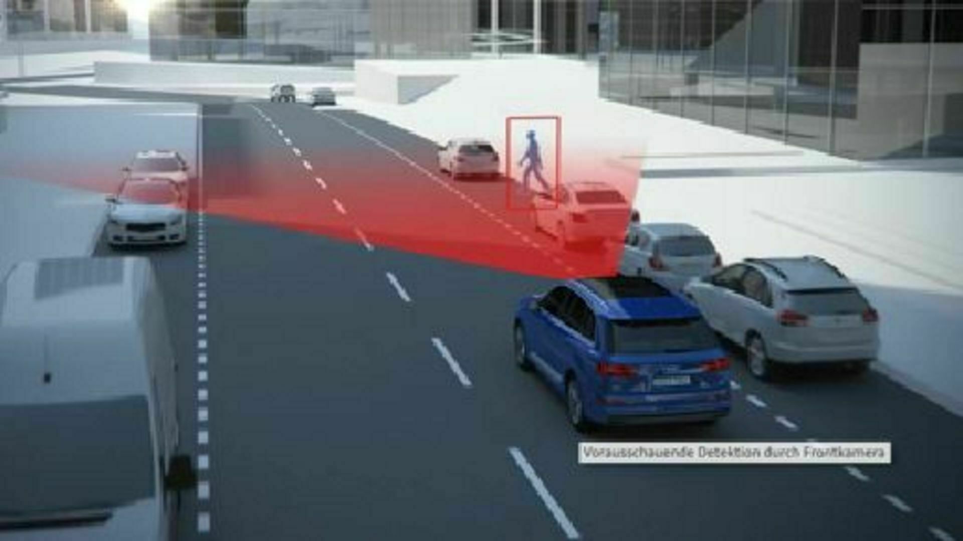 Audi Q7 - Animation pre sense city