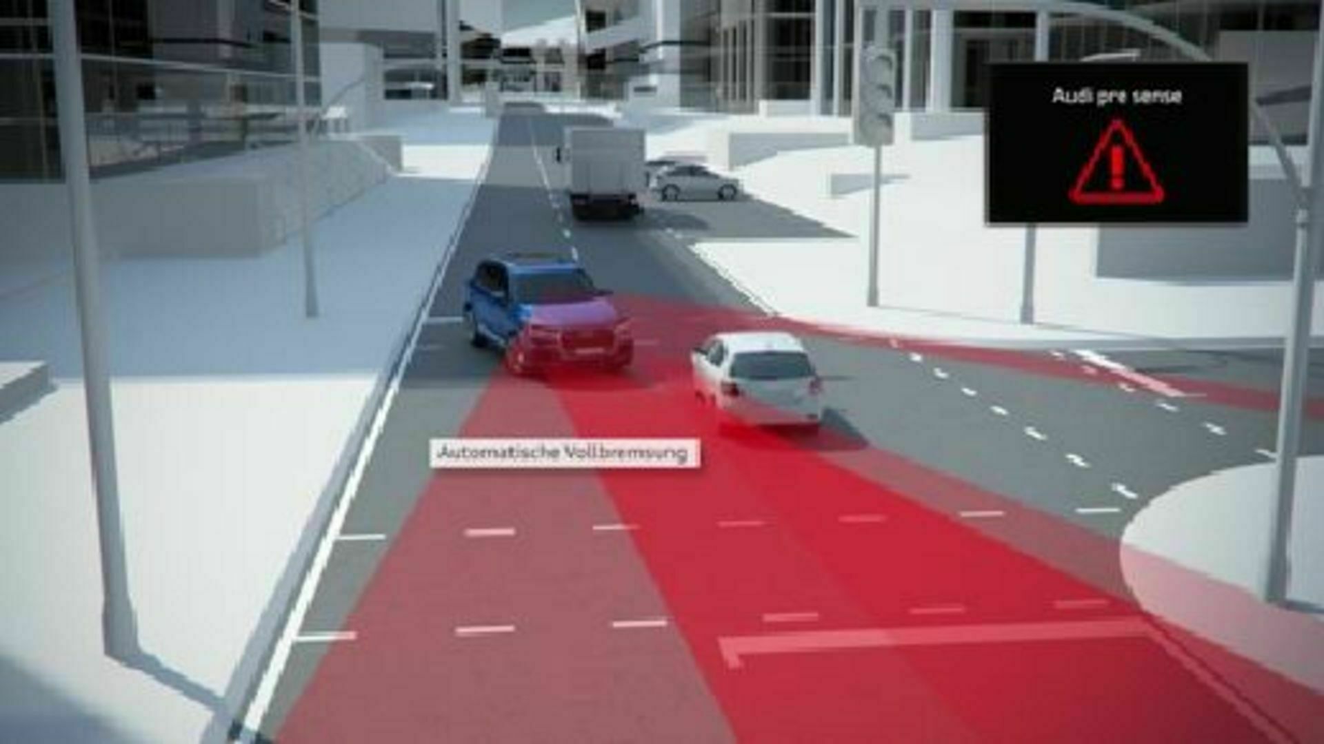 Audi Q7 - Animation Abbiegeassistent