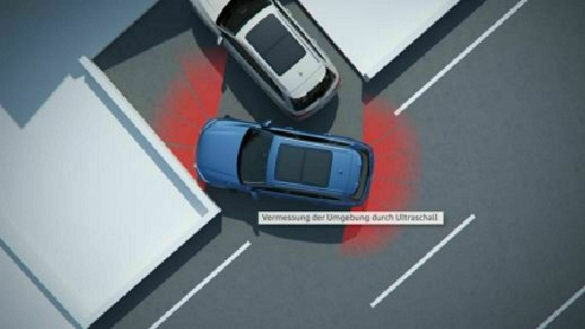 Audi Q7 - Animation Parkassistent