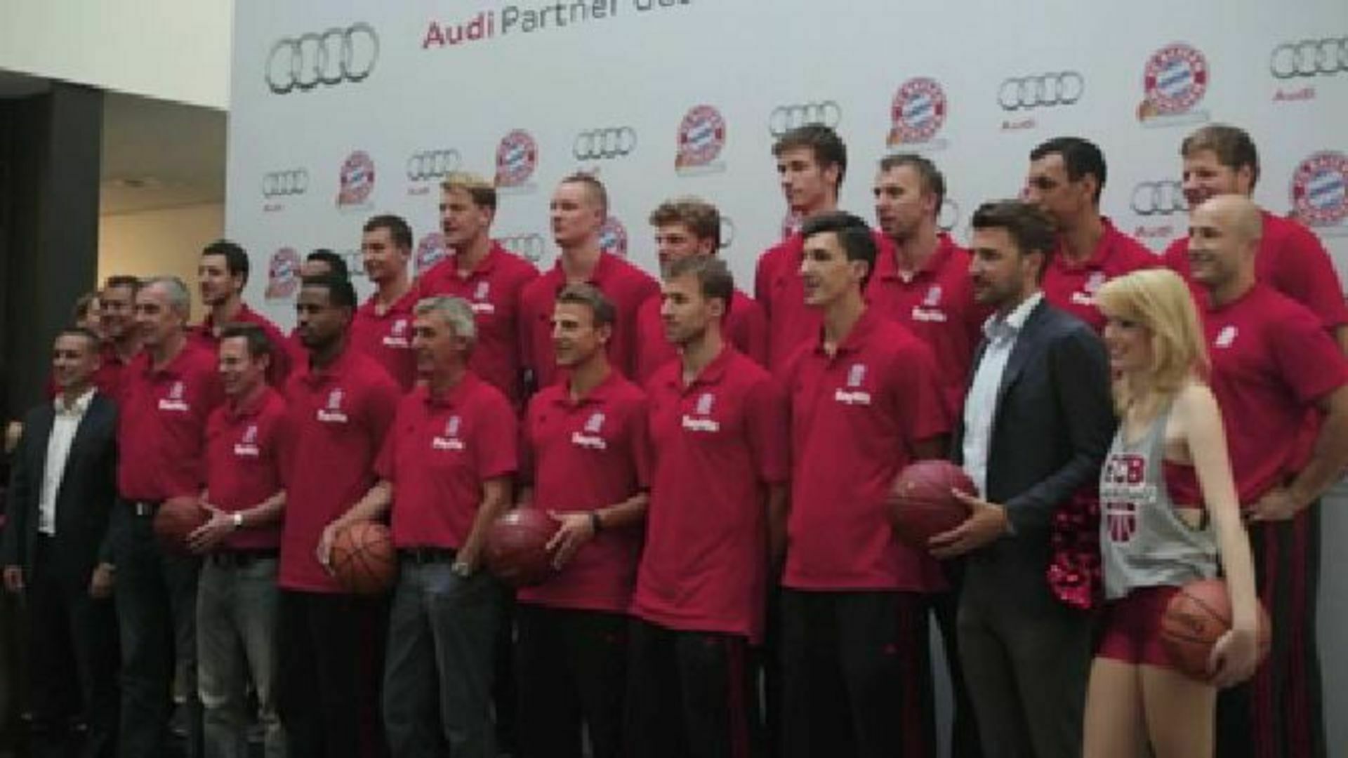 Audi models for German basketball champions