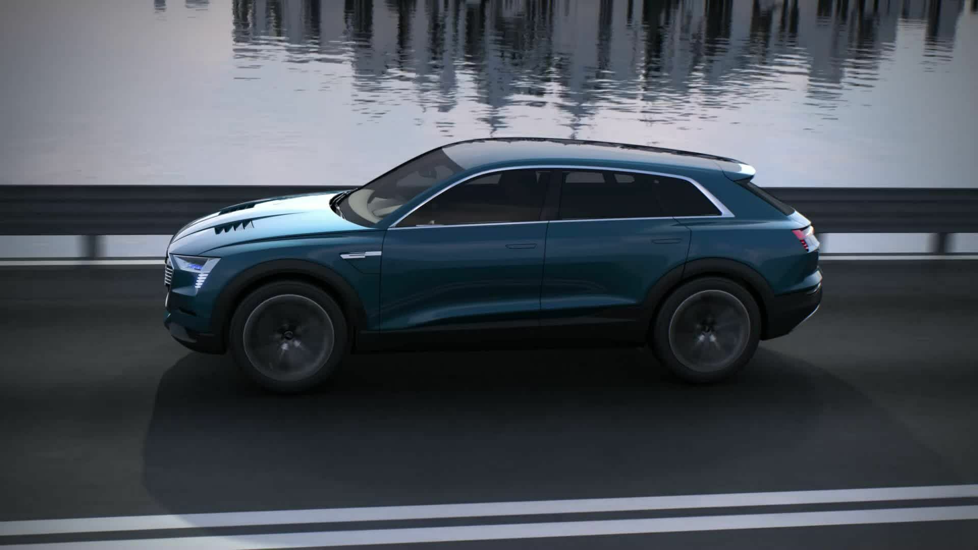 Audi e-tron quattro concept - Animation