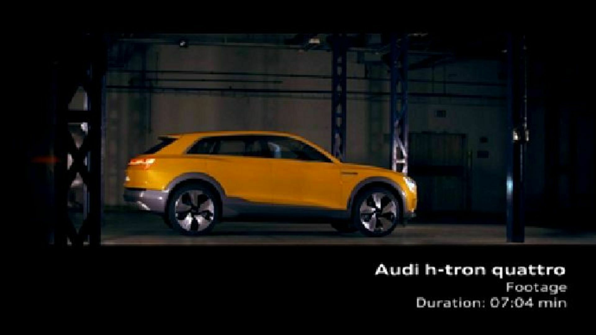 Audi h-tron quattro concept - Footage