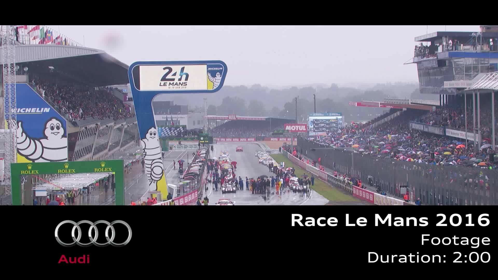 24h Le Mans 2016 - Footage race