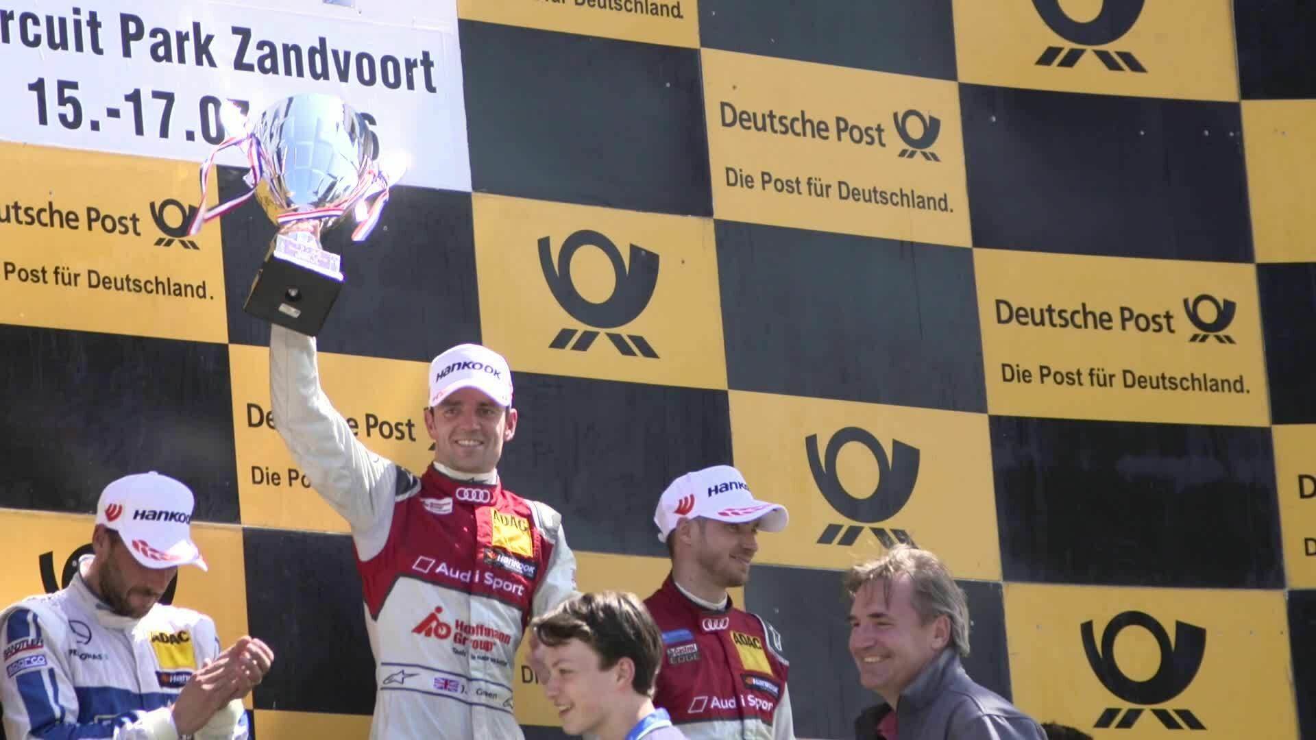 DTM - First victory this season for Jamie Green 2016 AMTV EN