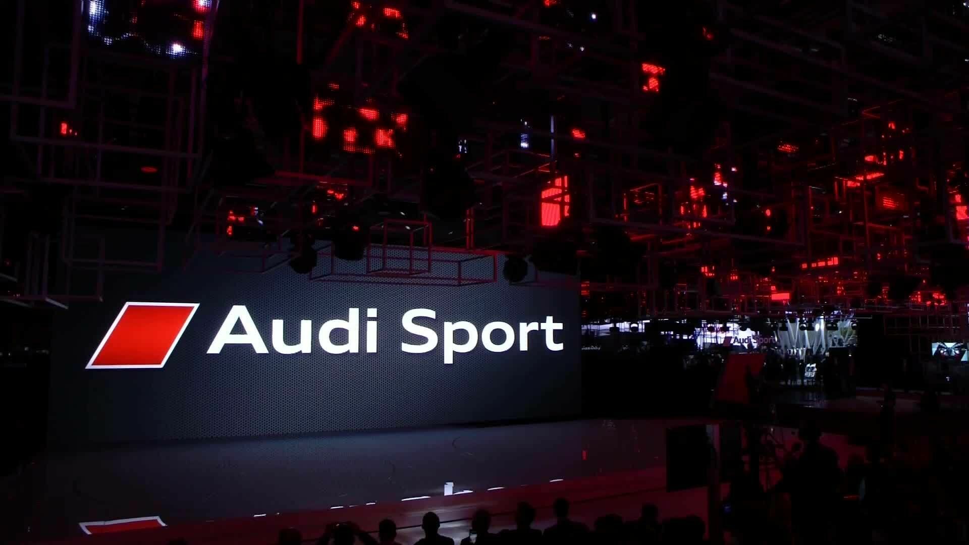 Audi Sport auf dem Autosalon Paris - Die Pressekonferenz