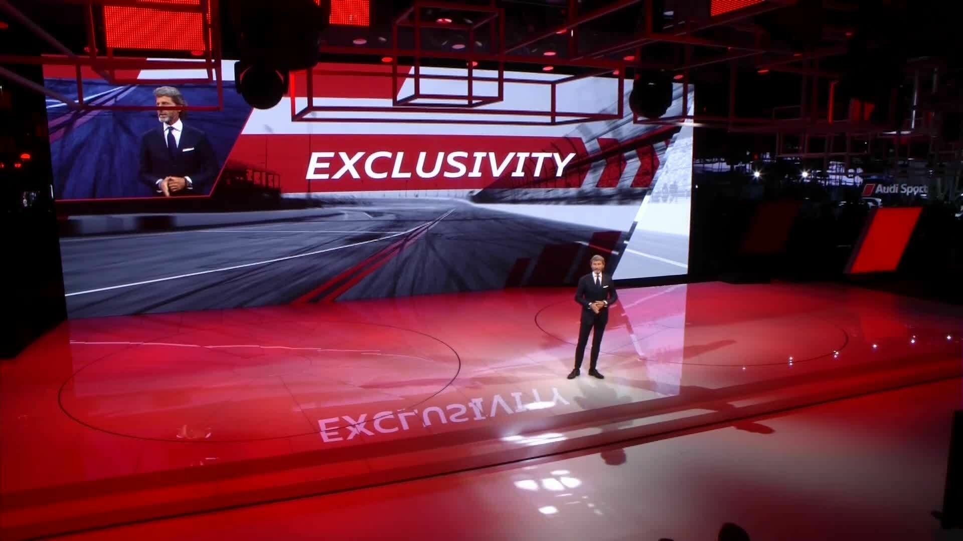 Audi Sport at the Paris Motor Show - The press conference