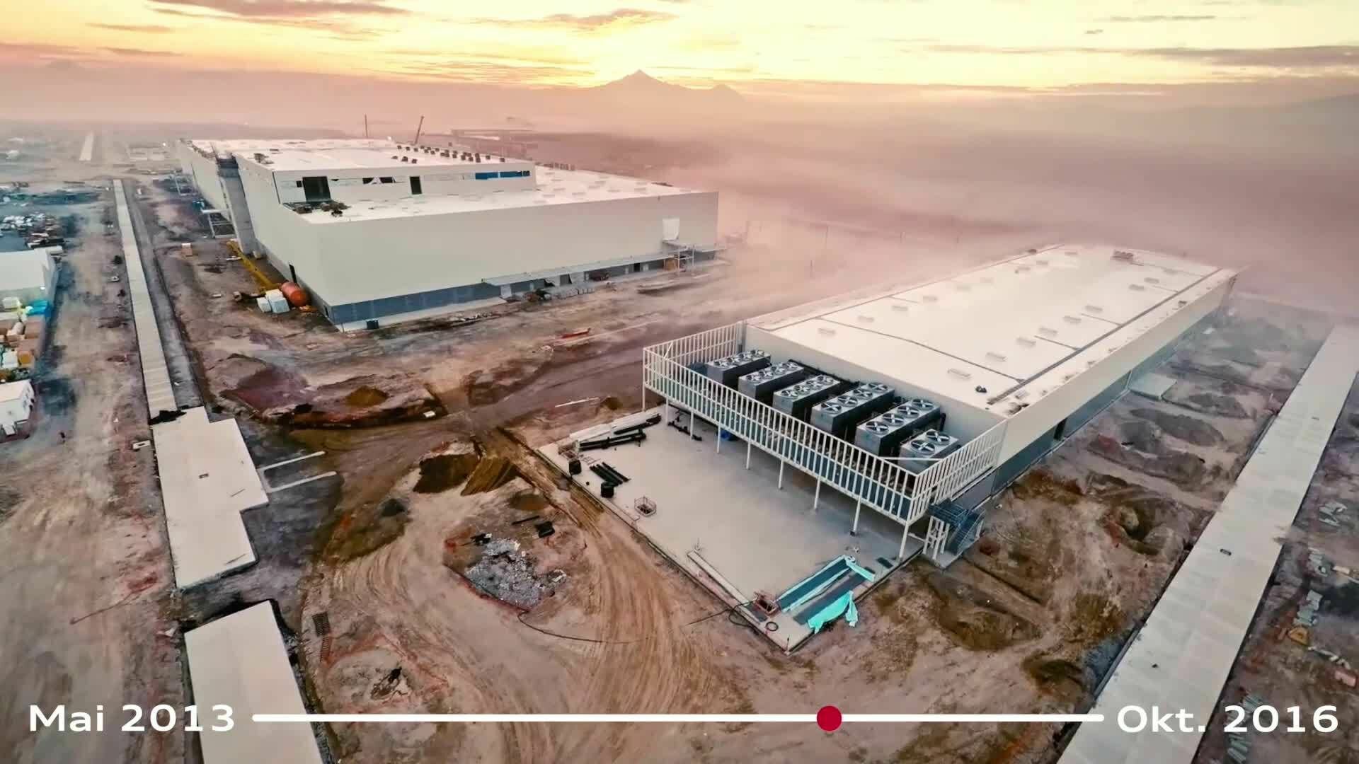Die Entstehung des neuen Audi-Werks in Mexiko